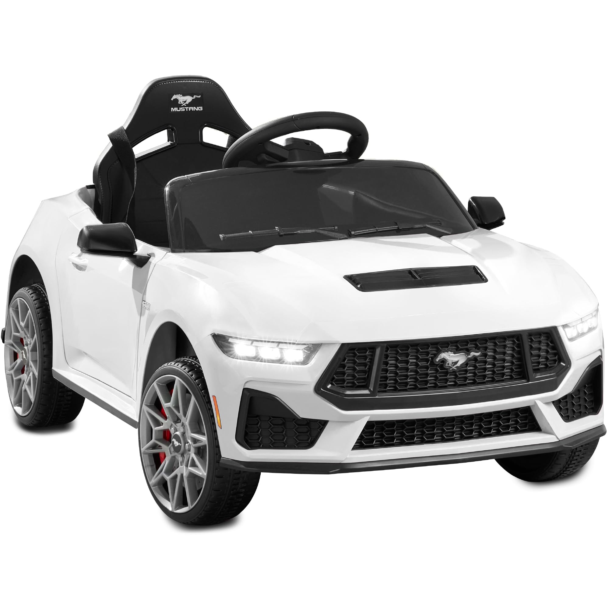 Ford Mustang Kids Ride On Car 12V – Remote Control, Bluetooth & LED Light