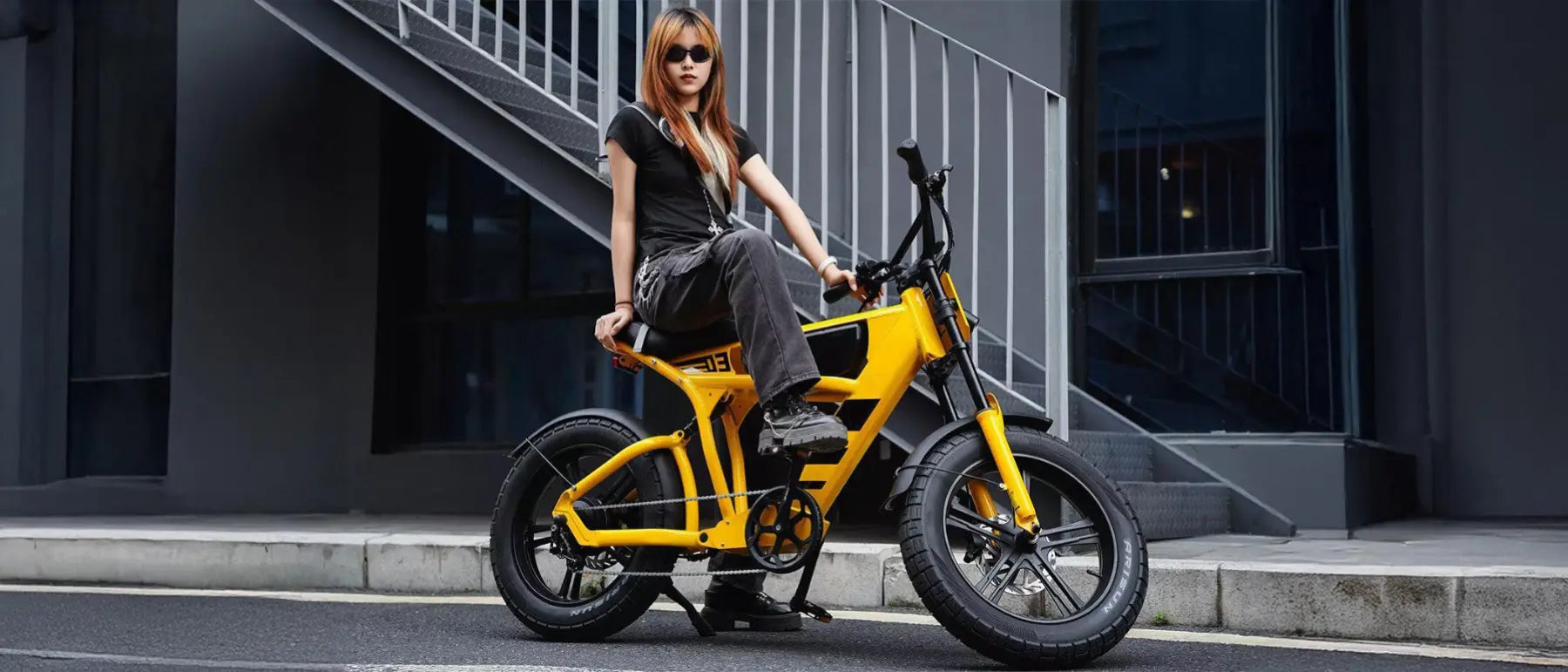 Girl-on-electric-bike