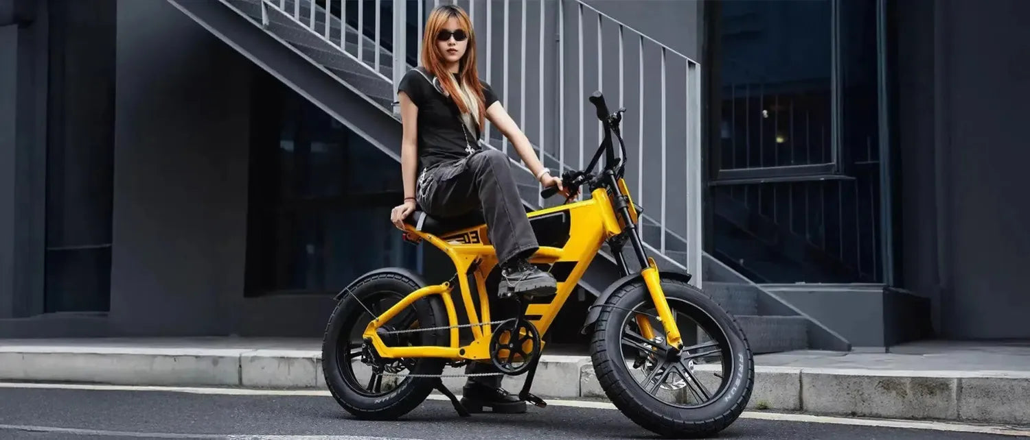 Girl-on-electric-bike