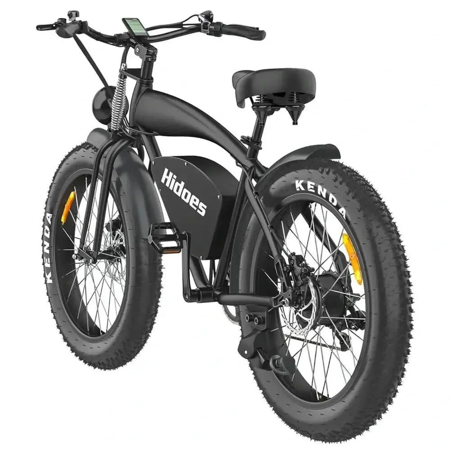 Hidoes B3 Electric Bike Fat Tyre Cruiser Long Range with Suspension up to 60 Km/h
