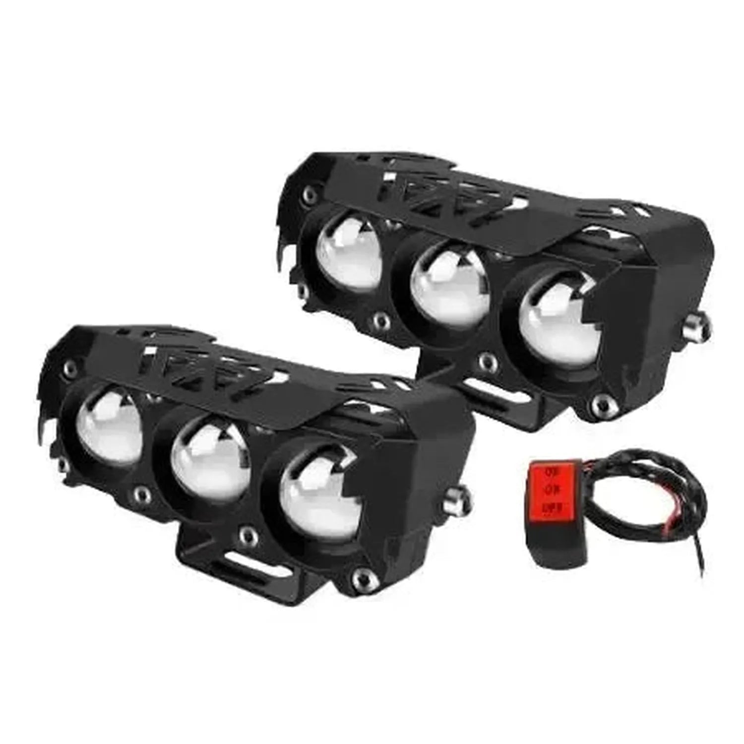 High Power LED Spotlight for Electric Bikes and Scooters 6000 Lumens