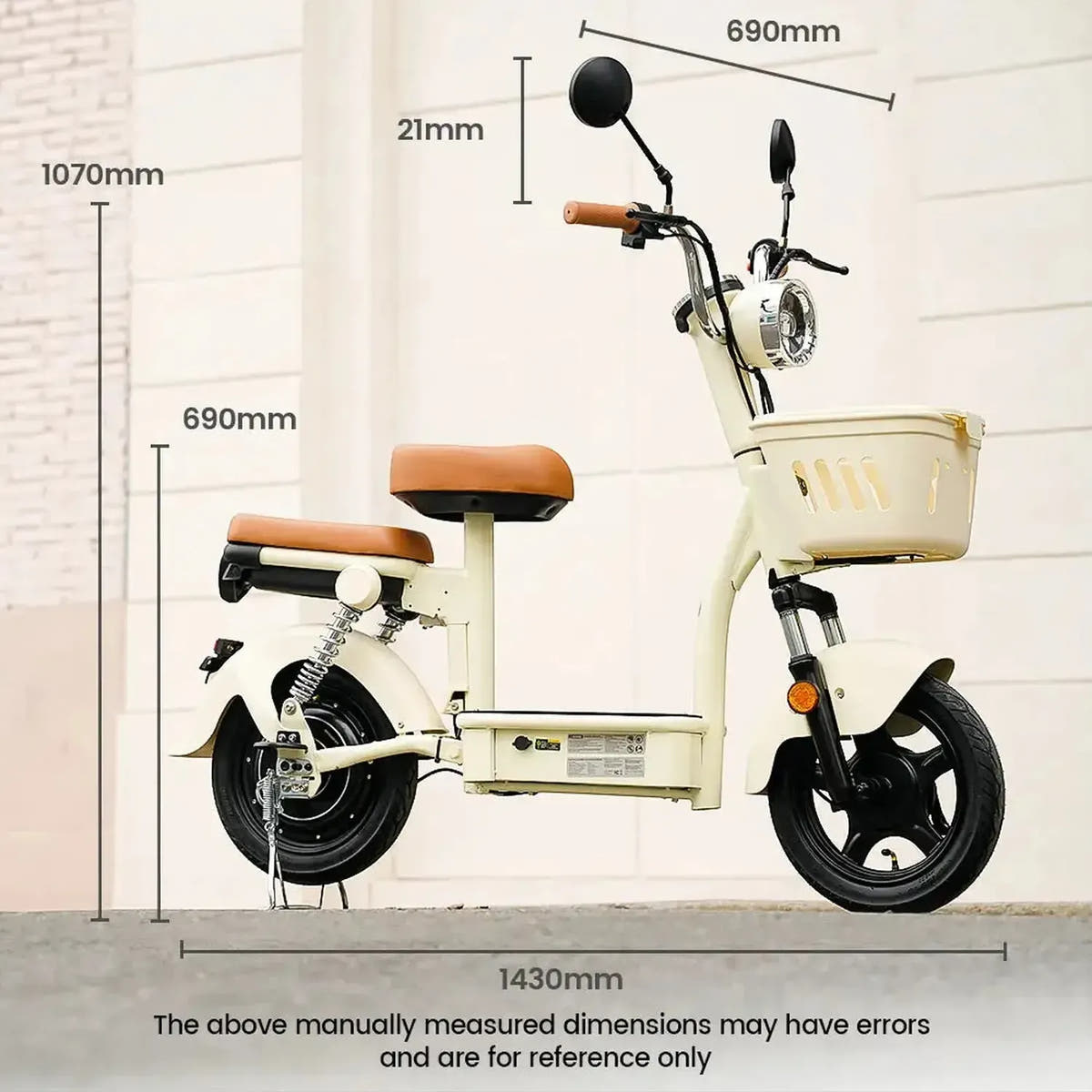 iScooter Y16 Electric Scooter Long Range Seated for Adults up to 45 Km/h