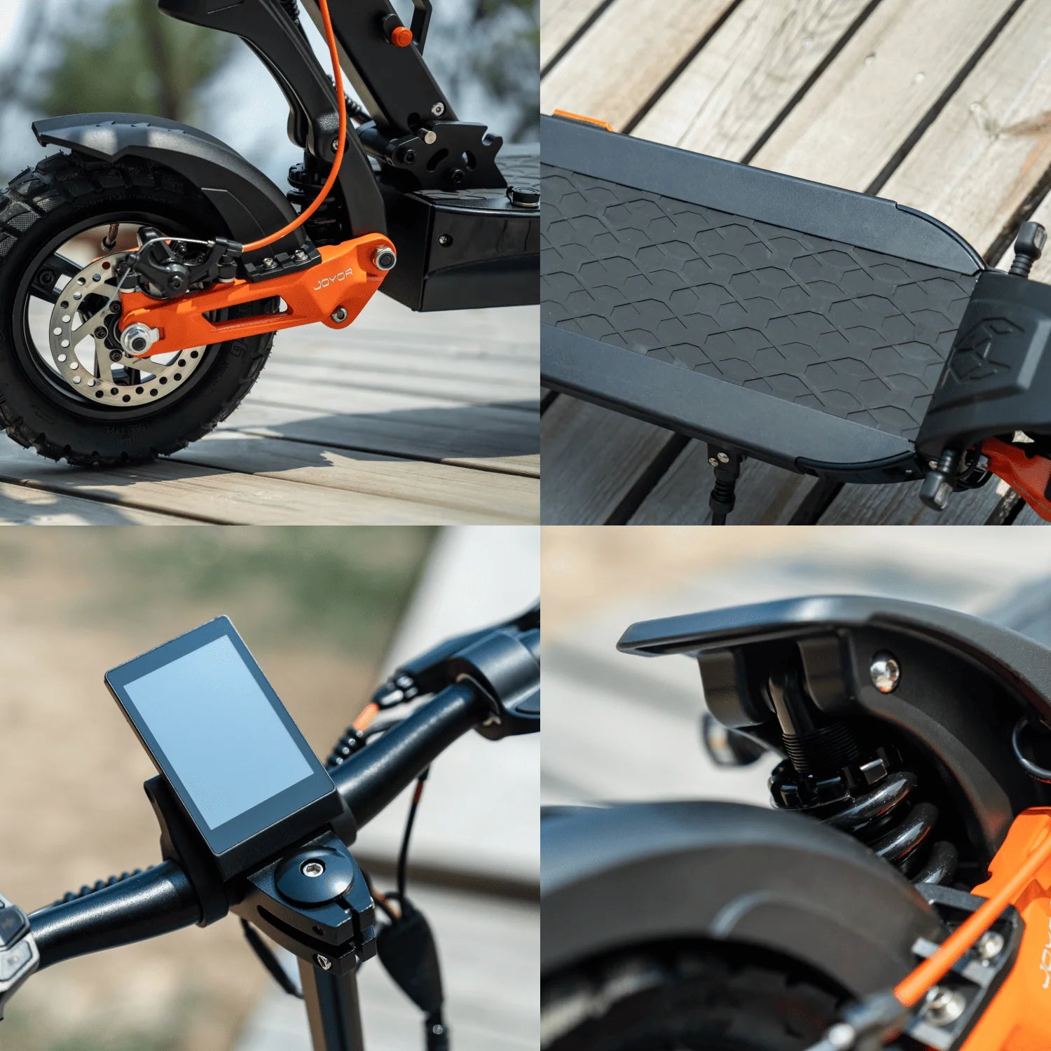 JOYOR T6E Electric Scooter for Adults & Teens Foldable Commuter up to 48 Km/h