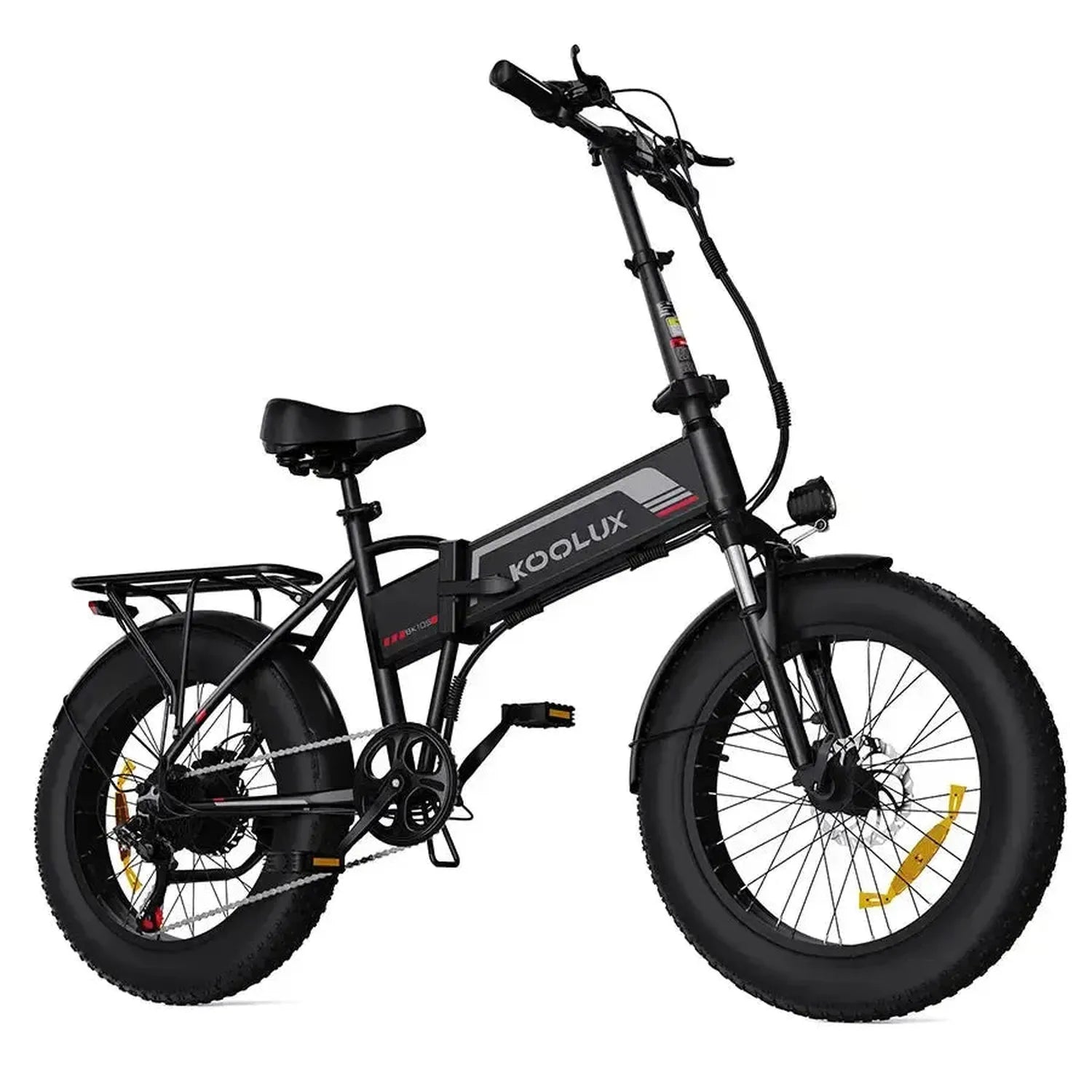 Koolux BK10S Foldable Electric Bike Fat Tyre Long Range with Suspension up to 50 Km/h