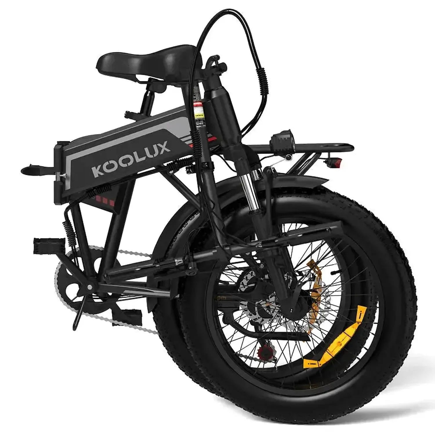 Koolux BK10S Foldable Electric Bike Fat Tyre Long Range with Suspension up to 50 Km/h