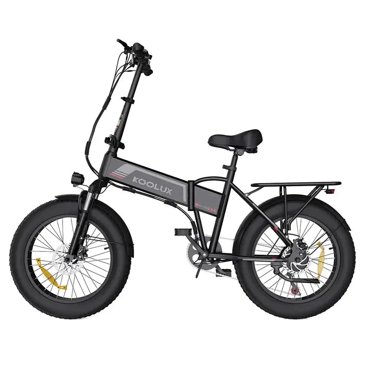 Koolux BK10S Foldable Electric Bike Fat Tyre Long Range with Suspension up to 50 Km/h