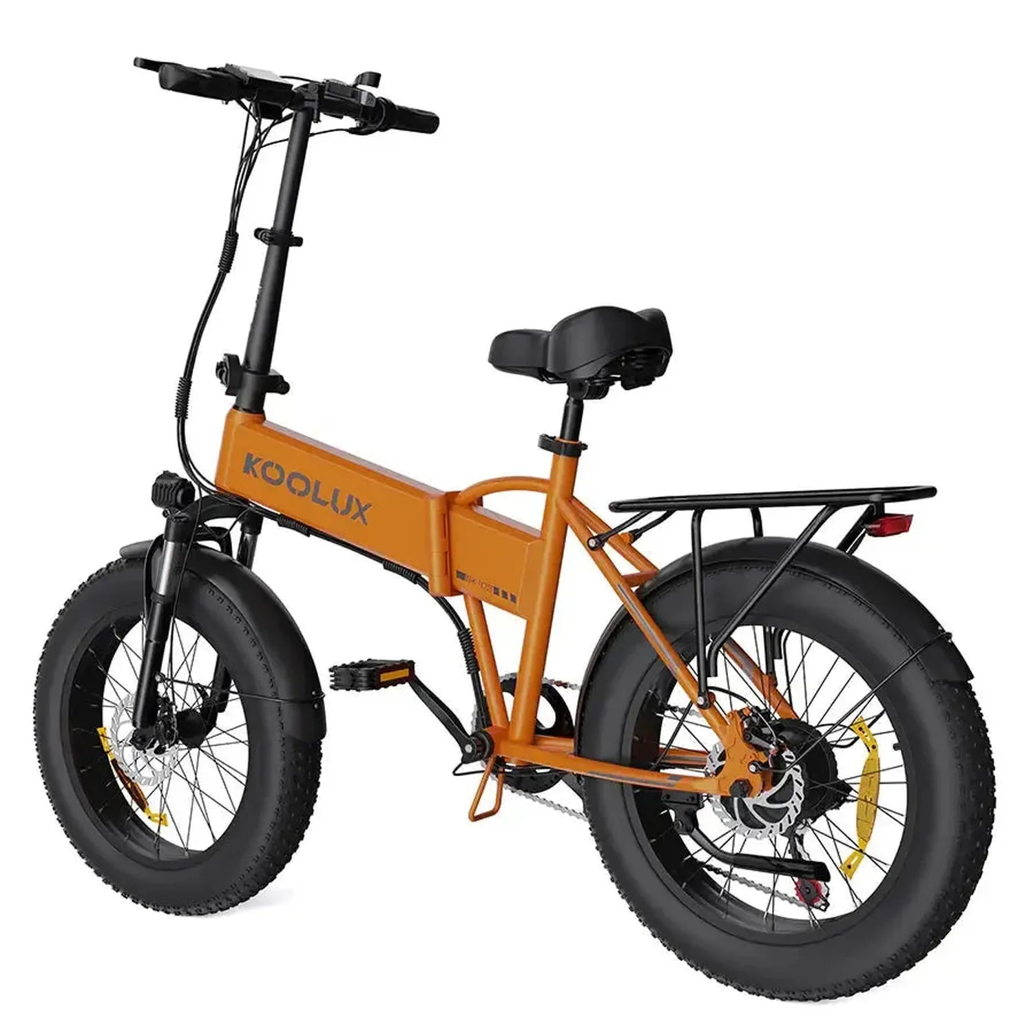 Koolux BK10S Foldable Electric Bike Fat Tyre Long Range with Suspension up to 50 Km/h