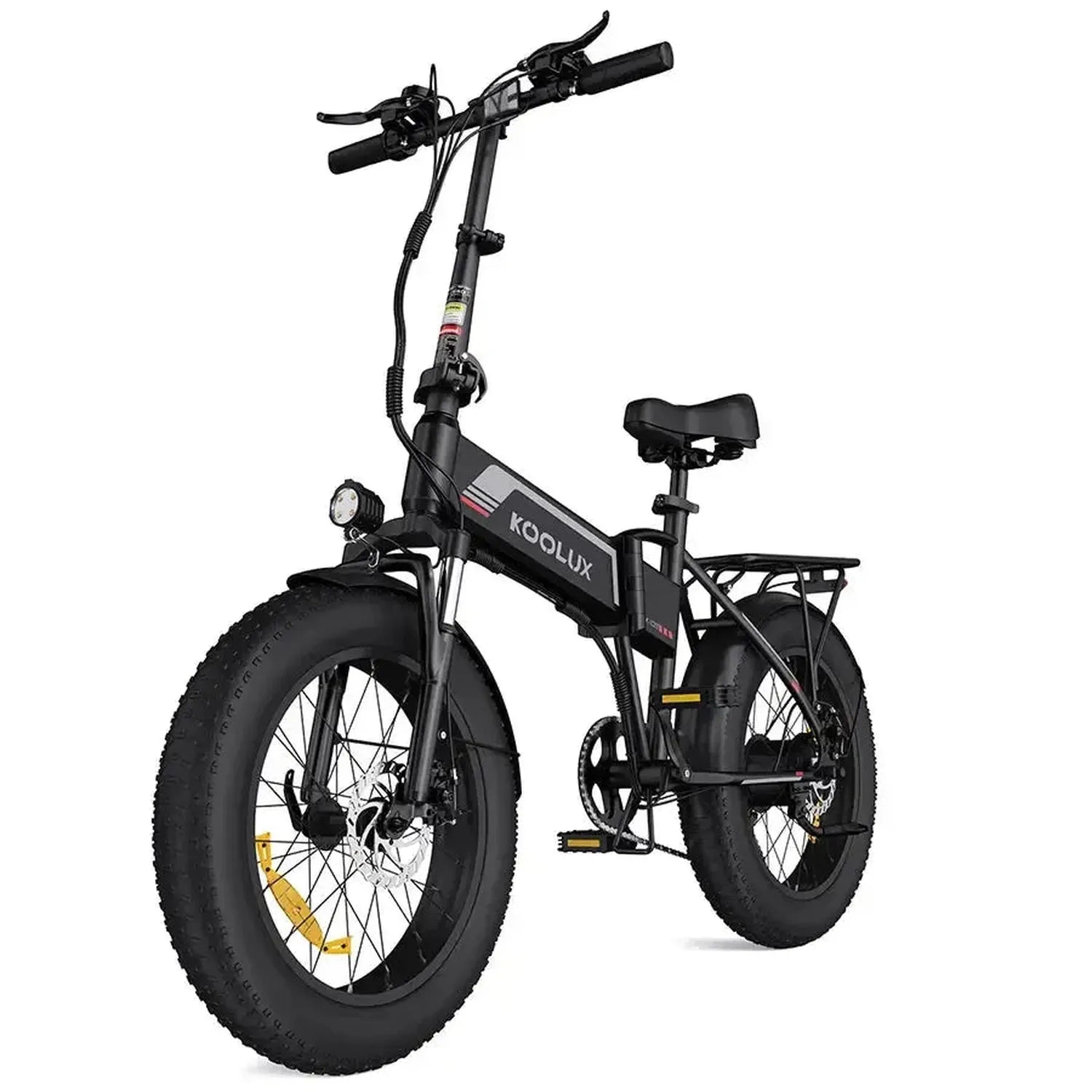 Koolux BK10S Foldable Electric Bike Fat Tyre Long Range with Suspension up to 50 Km/h