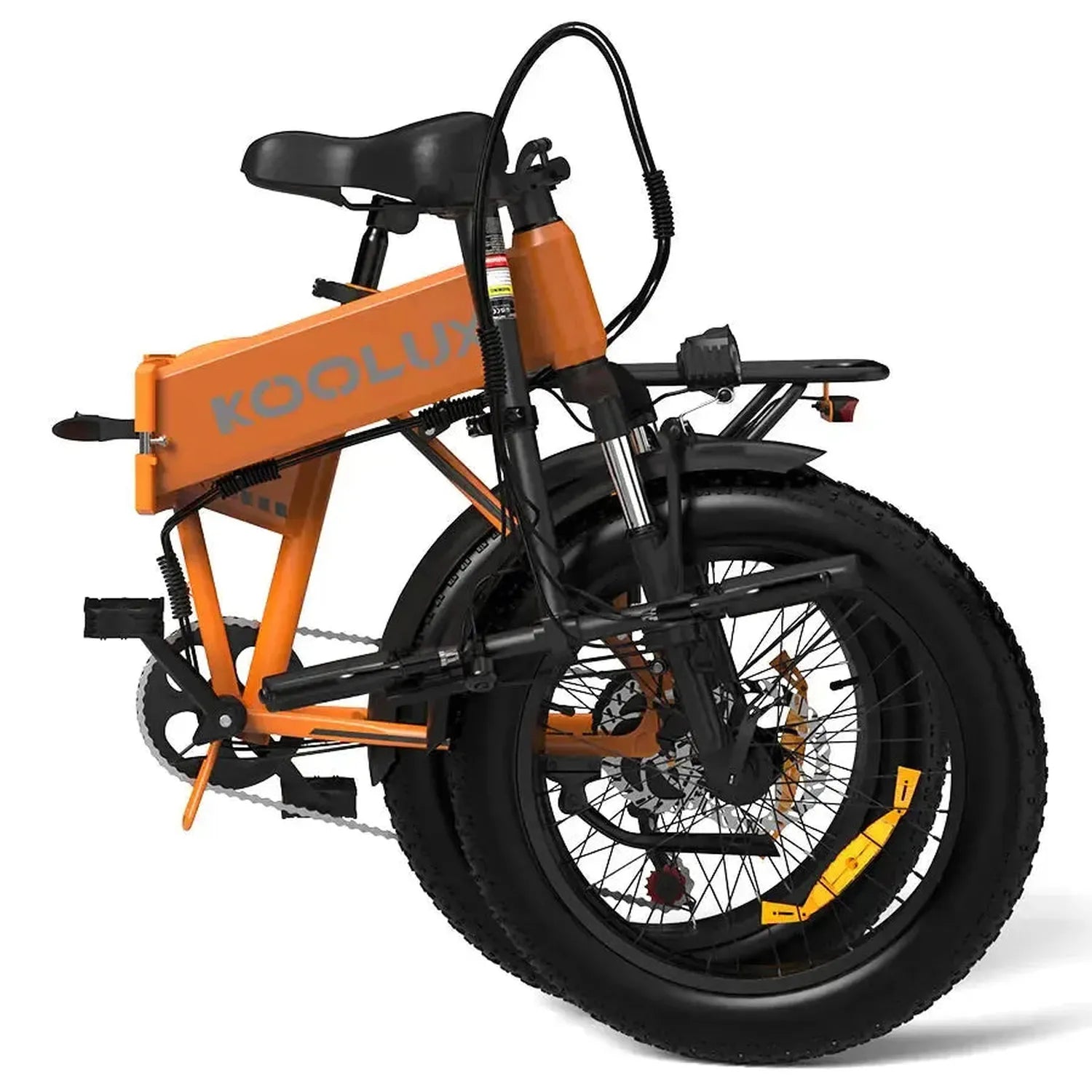 Koolux BK10S Foldable Electric Bike Fat Tyre Long Range with Suspension up to 50 Km/h