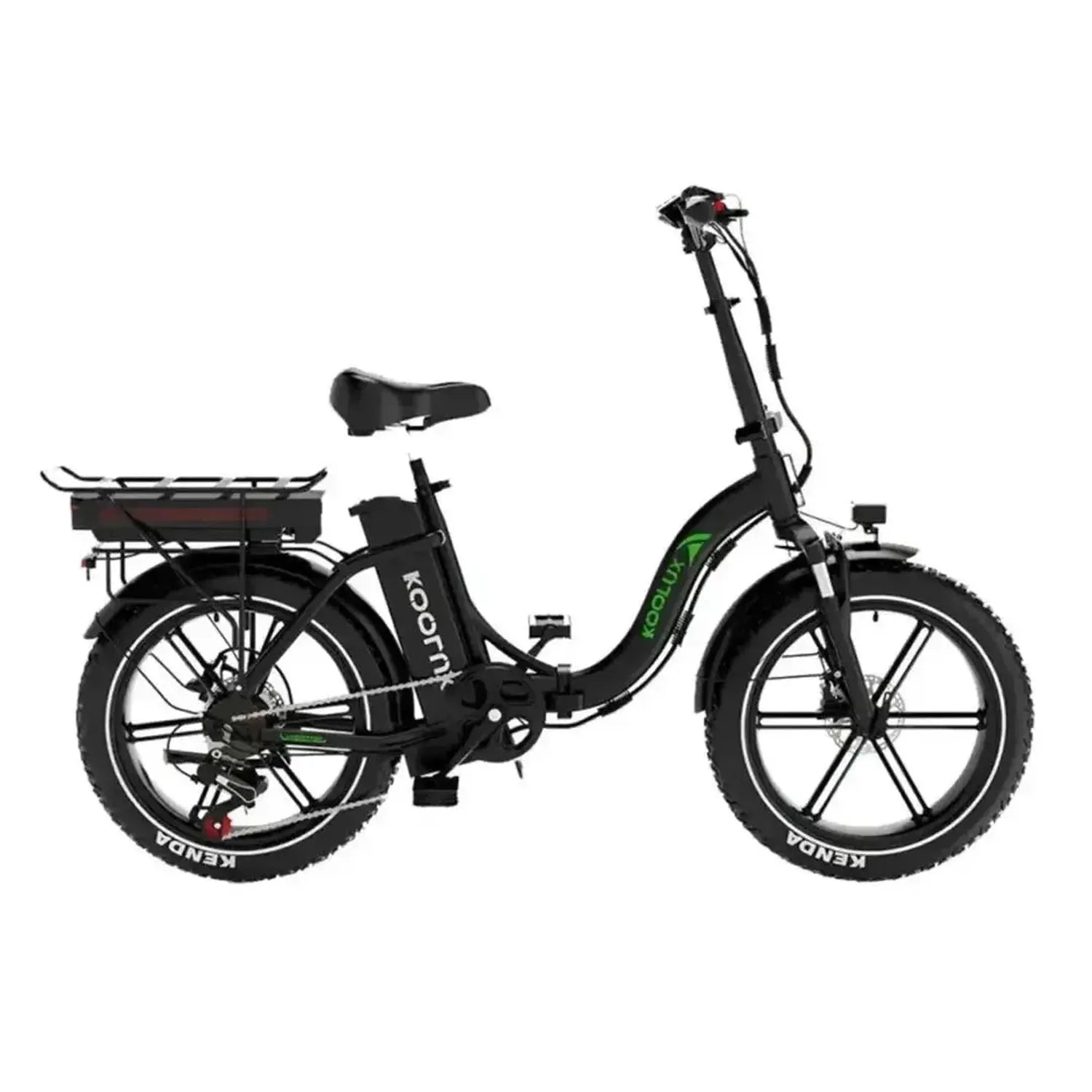 Koolux BK6S PRO Foldable Electric Bike Fat Tyre Dual Battery Long Range up to 45 Km/h