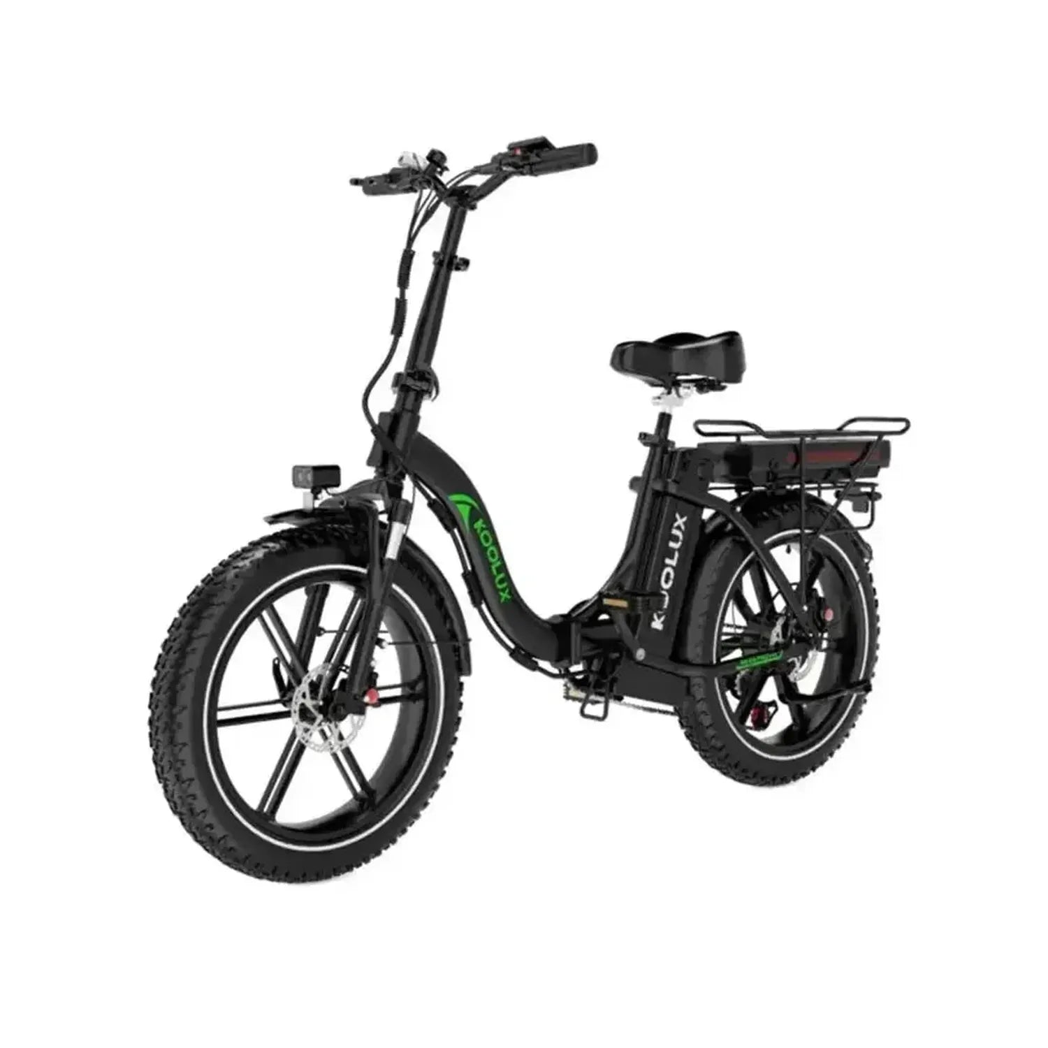 Koolux BK6S PRO Klappbares Elektrofahrrad mit Fat-Reifen, Doppelakku, Lange Reichweite bis zu 45 km/h – Punk Ride