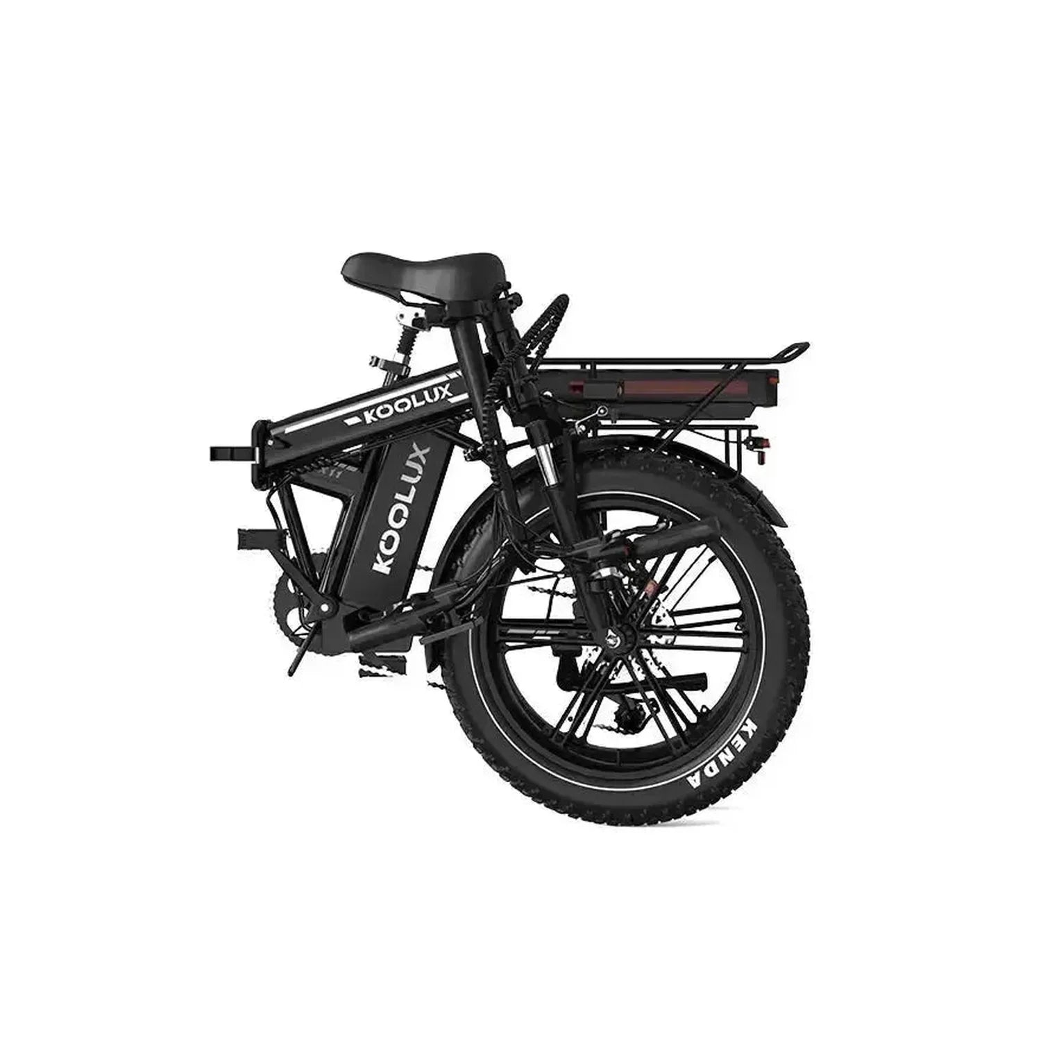 Koolux X11 Foldable Electric Bike Fat Tyre Dual Battery with Suspension up to 45 Km/h