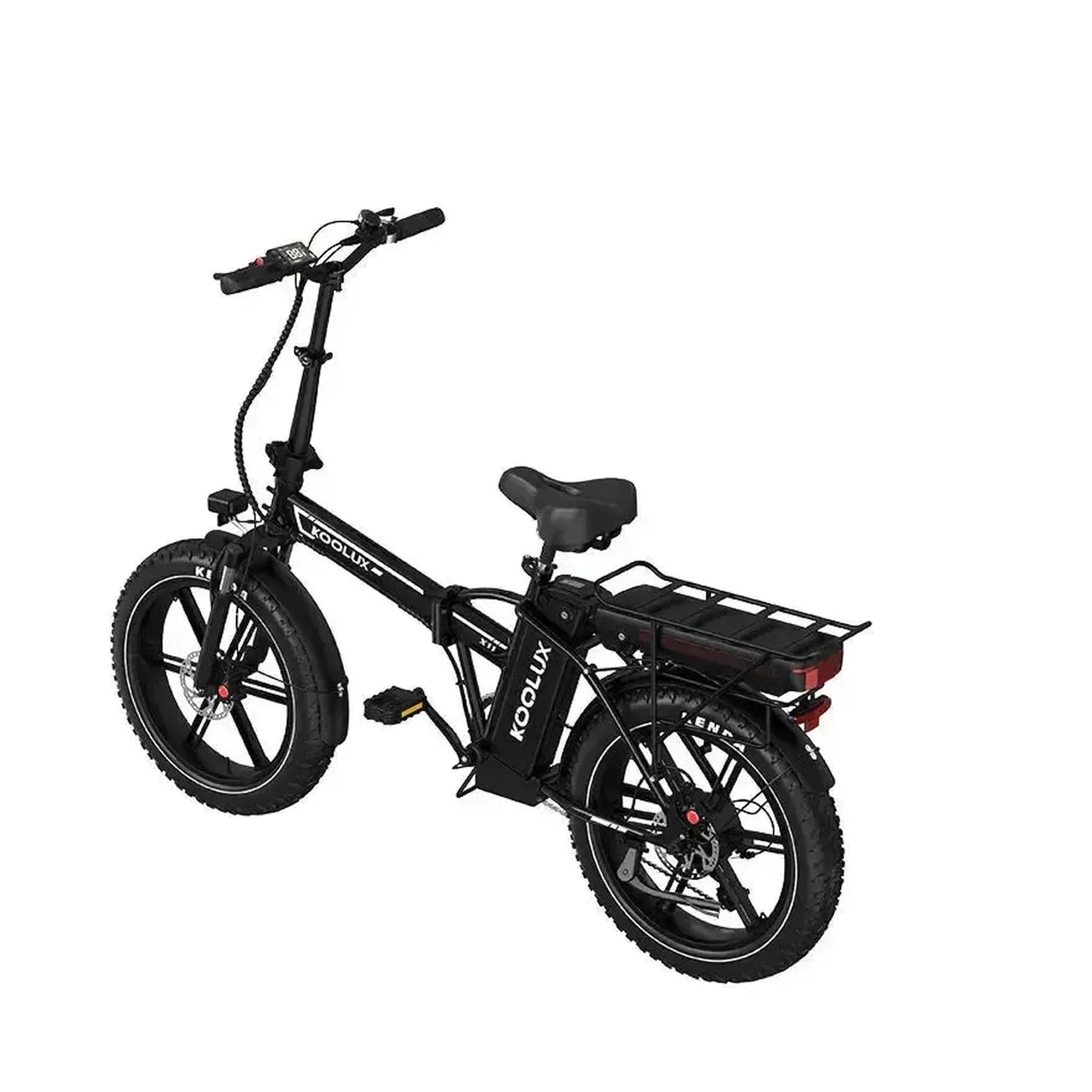 Koolux X11 Foldable Electric Bike Fat Tyre Dual Battery with Suspension up to 45 Km/h