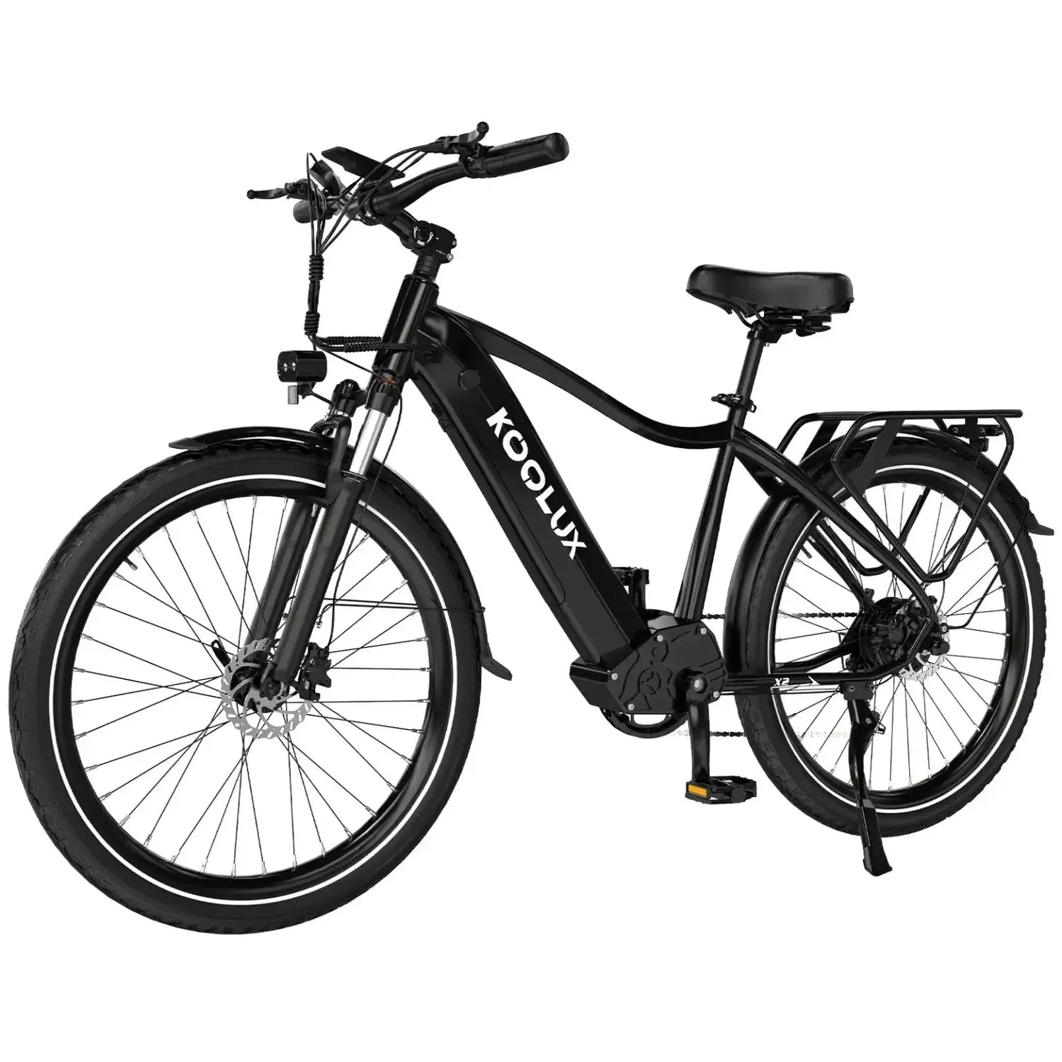 Koolux X3 Electric Bike Long Range Commuter with Suspension and Lights up to 45 Km/h