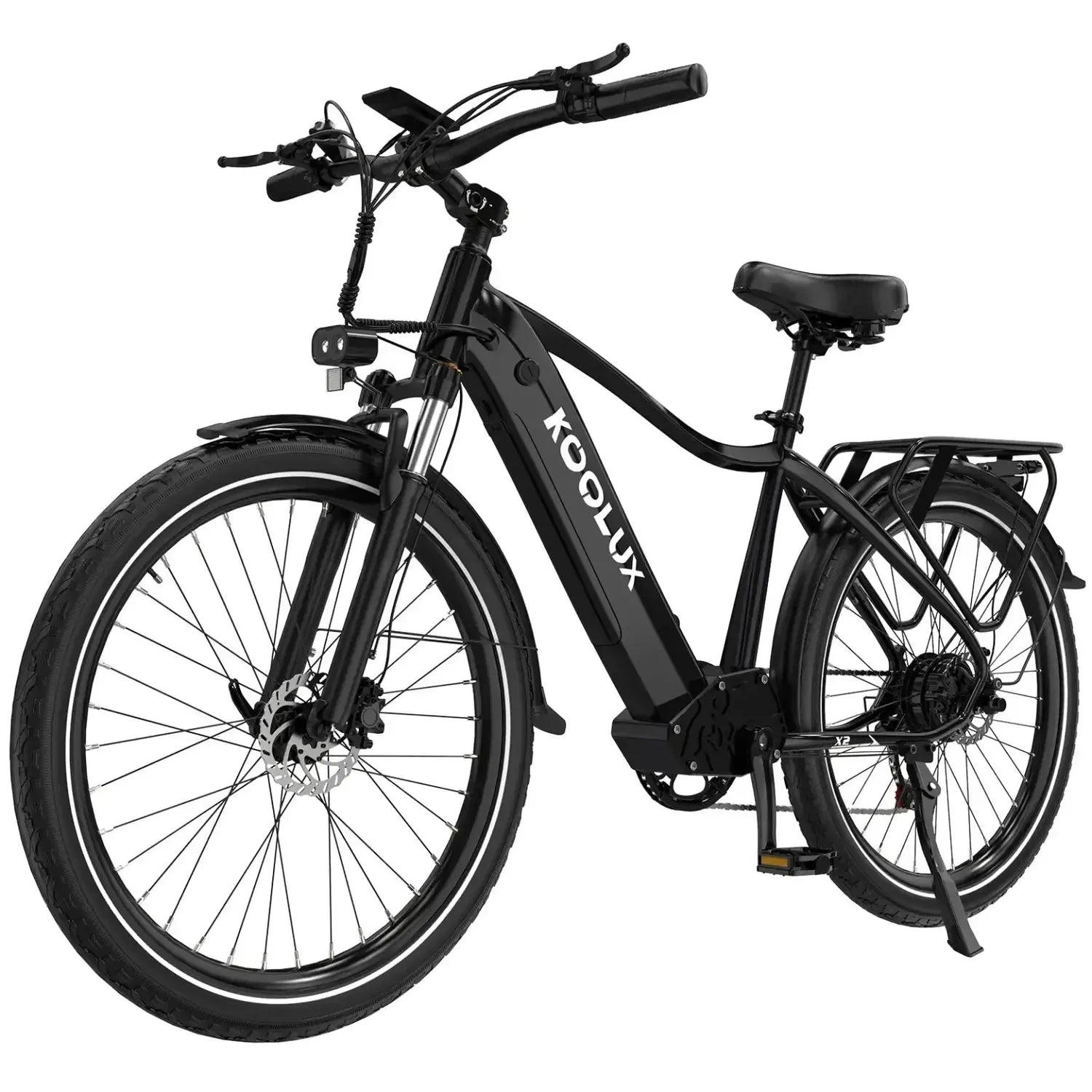 Koolux X3 Electric Bike Long Range Commuter with Suspension and Lights up to 45 Km/h