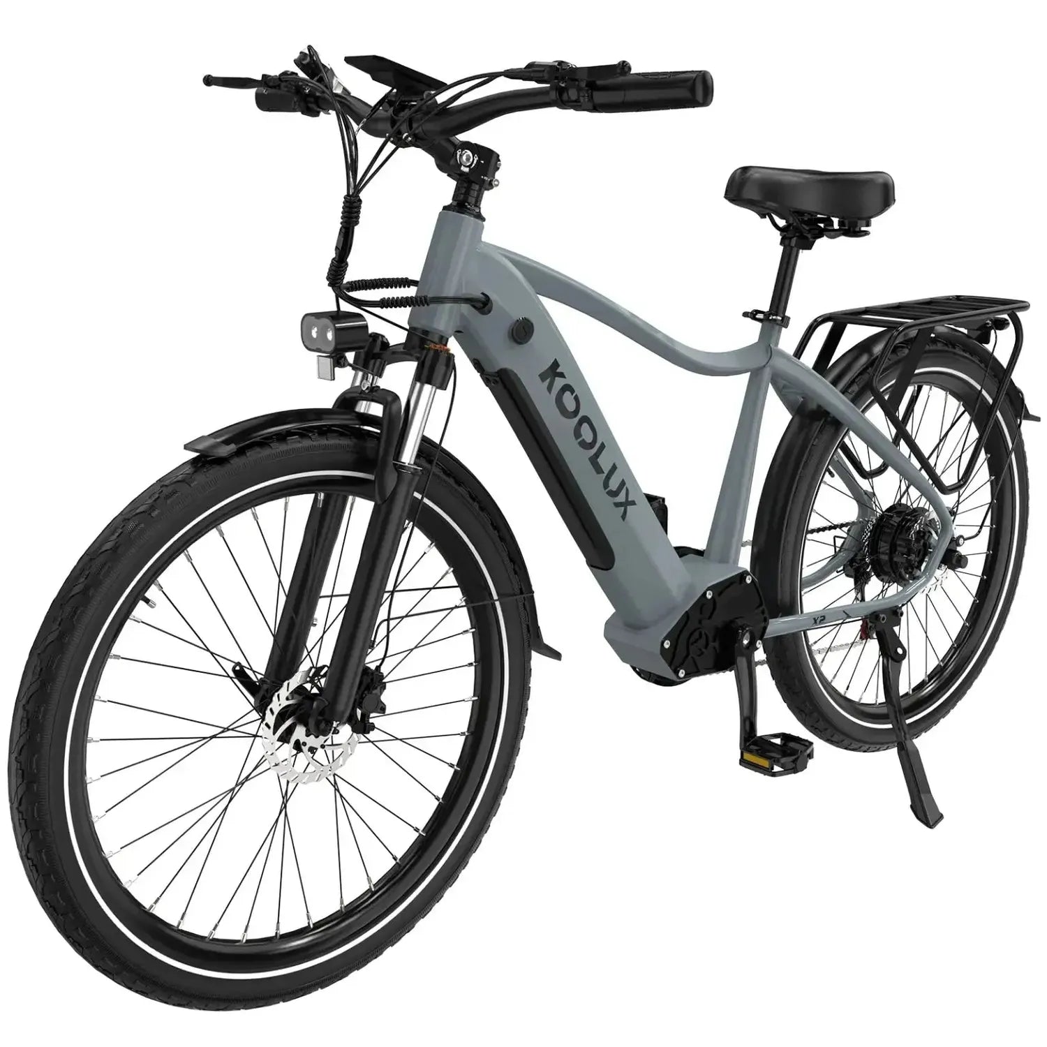 Koolux X3 Electric Bike Long Range Commuter with Suspension and Lights up to 45 Km/h