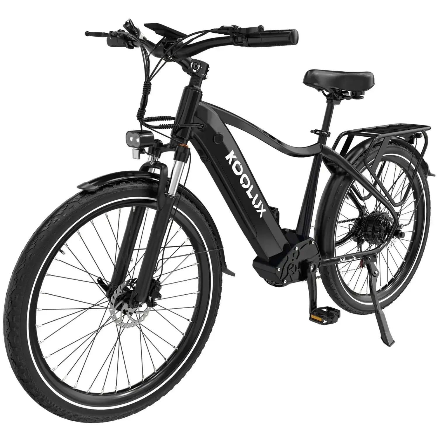 Koolux X3 Electric Bike Long Range Commuter with Suspension and Lights up to 45 Km/h