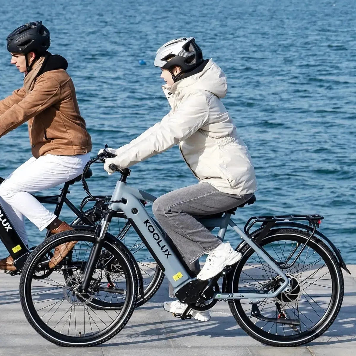 Koolux X3 Electric Bike Long Range Commuter with Suspension and Lights up to 45 Km/h