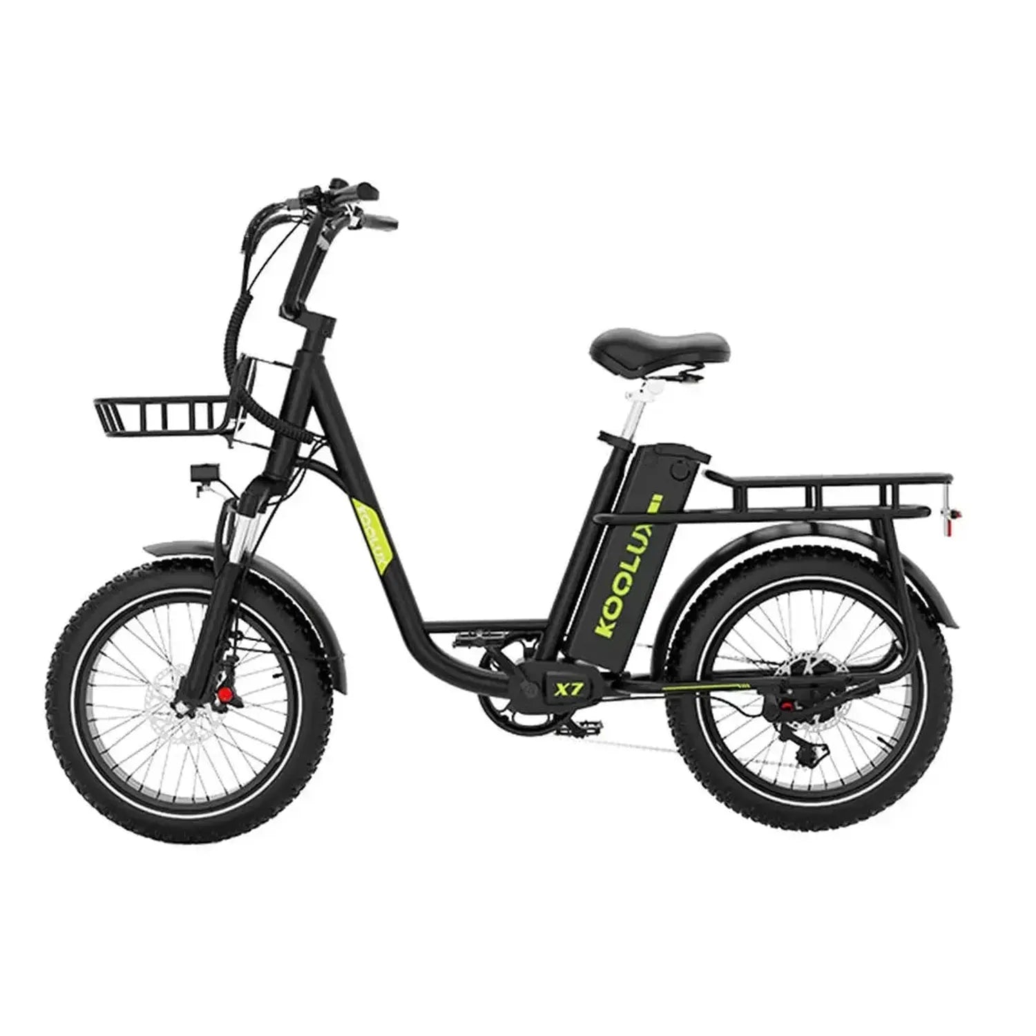 Koolux X7 Foldable Electric Bike Long Range with Hydraulic Brakes up to 50 Km/h