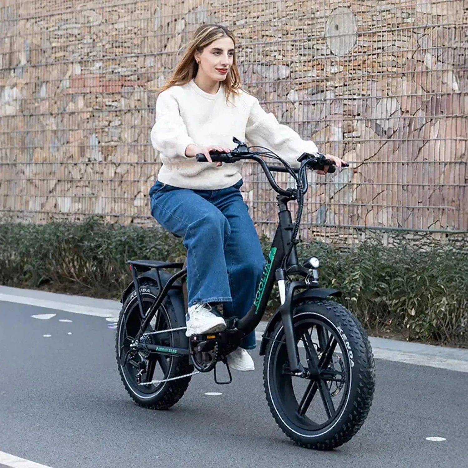 Koolux KL6S Foldable Electric Bike Fat Tyre Long Range with Suspension up to 40 Km/h