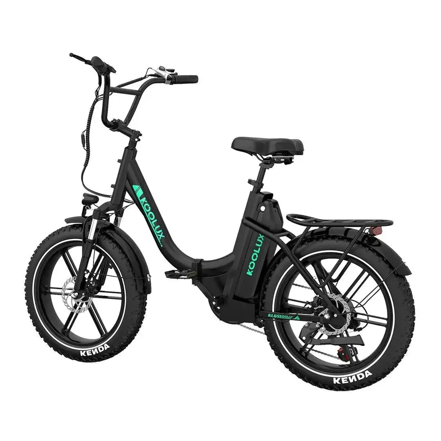 Koolux KL6S Foldable Electric Bike Fat Tyre Long Range with Suspension up to 40 Km/h