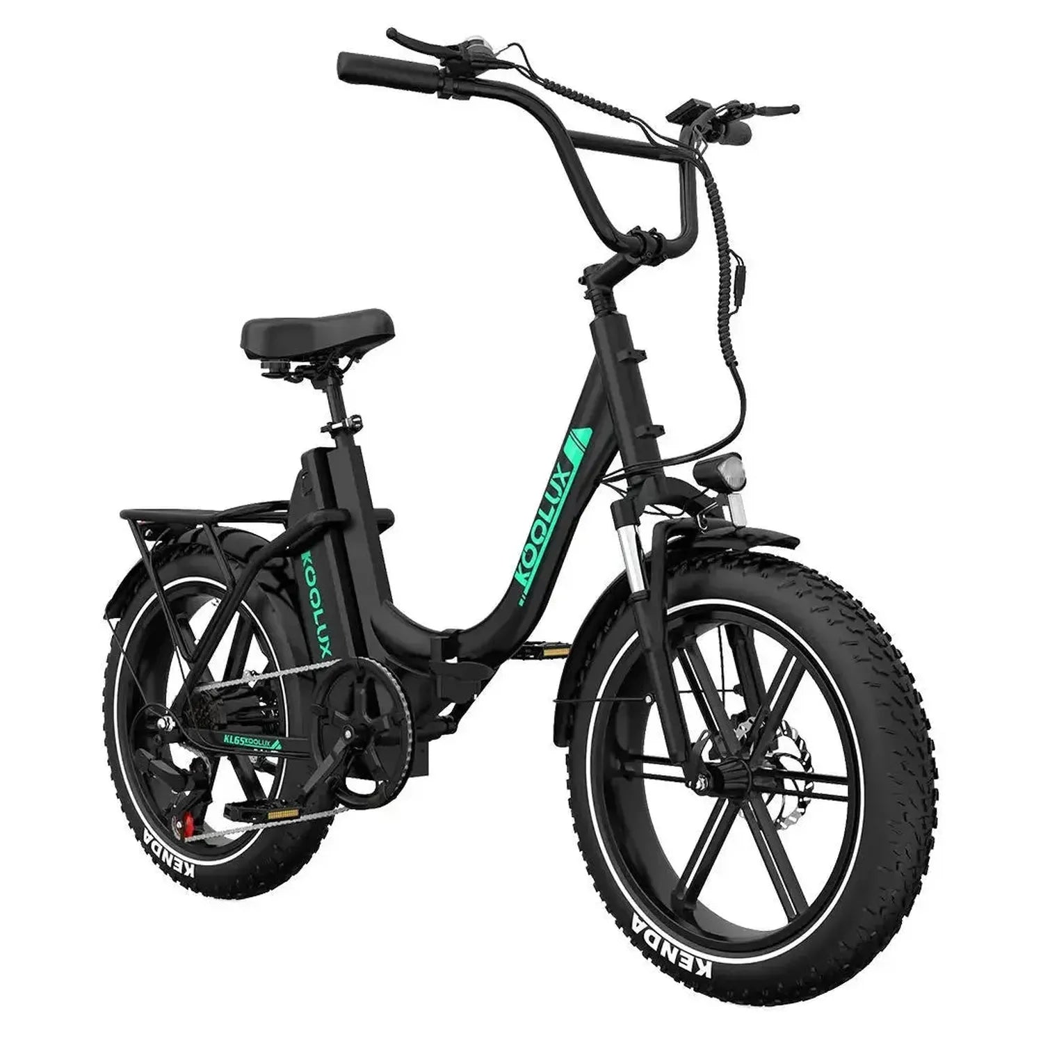 Koolux KL6S Foldable Electric Bike Fat Tyre Long Range with Suspension up to 40 Km/h