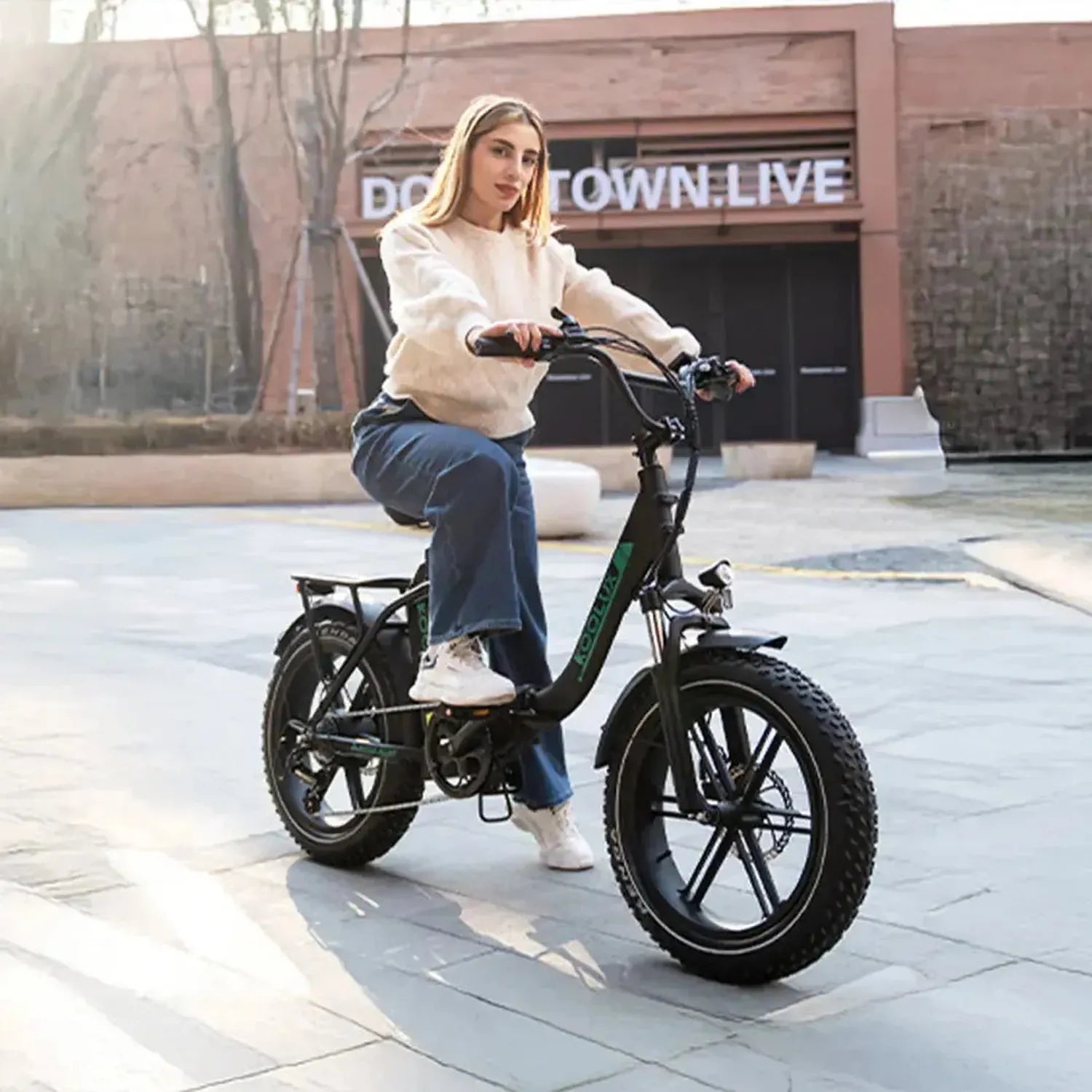 Koolux KL6S Foldable Electric Bike Fat Tyre Long Range with Suspension up to 40 Km/h