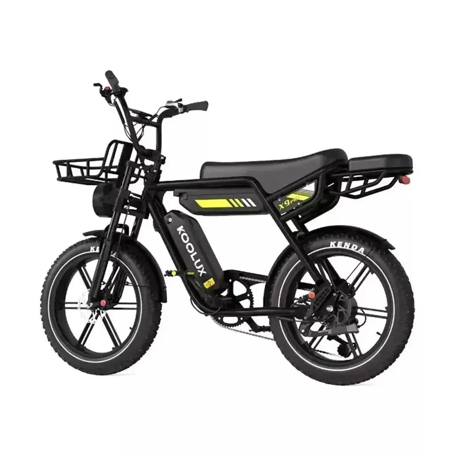 Koolux X9 PRO Electric Bike Fat Tyre Dual Battery Long Range up to 50 Km/h