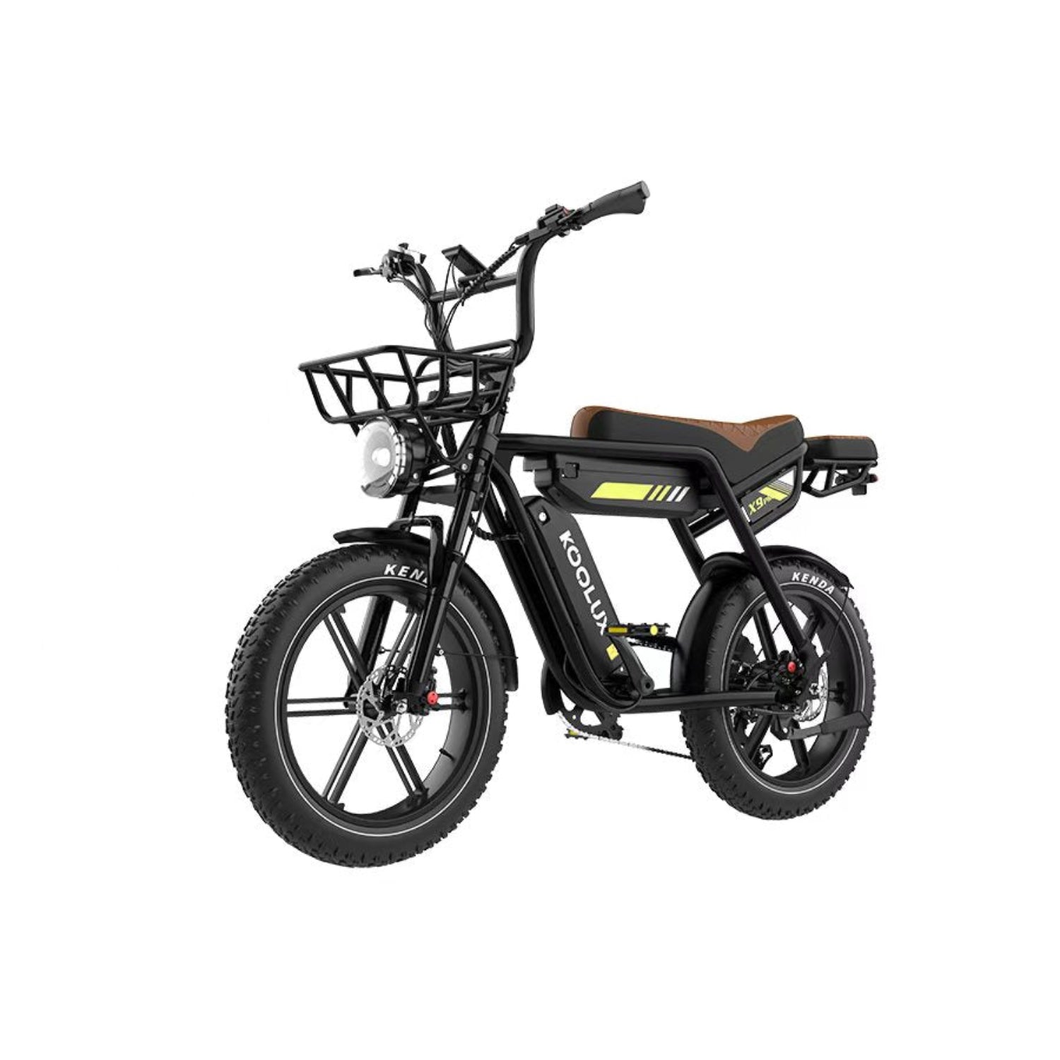 elektrofahrrad mit zwei akkus Koolux X9 PRO Elektrofahrrad Fat Tire Dual-Akku Lange Reichweite bis zu 50 km/h – Punk Ride