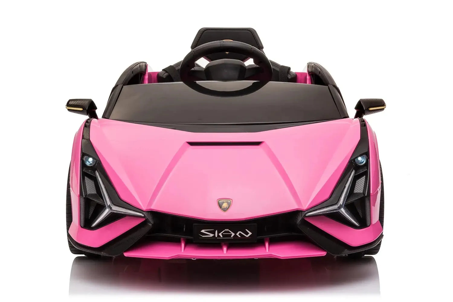 Licensed Lamborghini Sian 6V Kids Electric Ride-On Car with Remote, Opening Doors