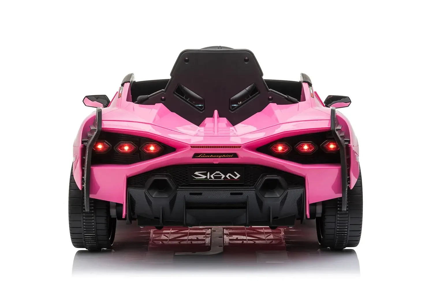 Licensed Lamborghini Sian 6V Kids Electric Ride-On Car with Remote, Opening Doors