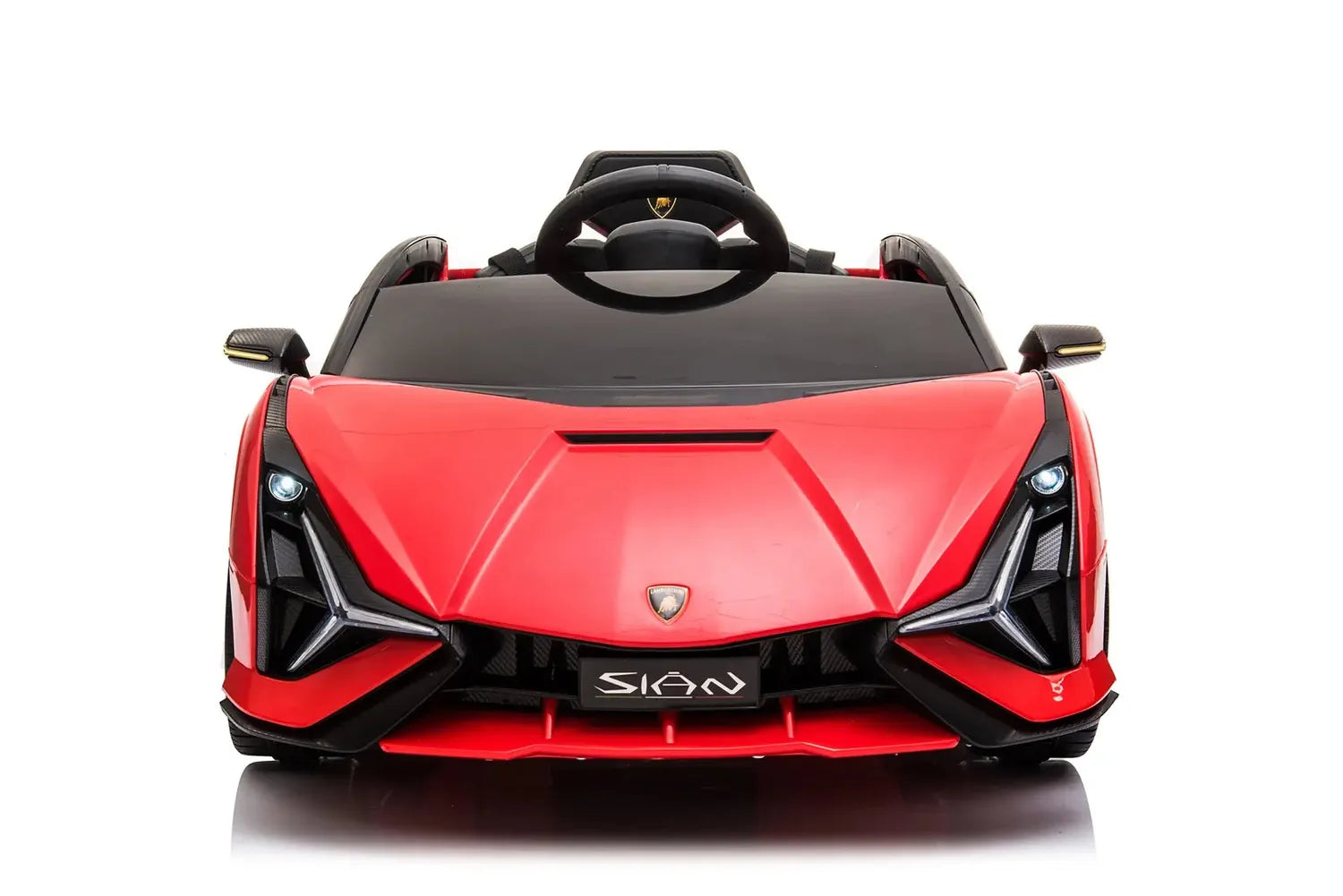 Licensed Lamborghini Sian 6V Kids Electric Ride-On Car with Remote, Opening Doors