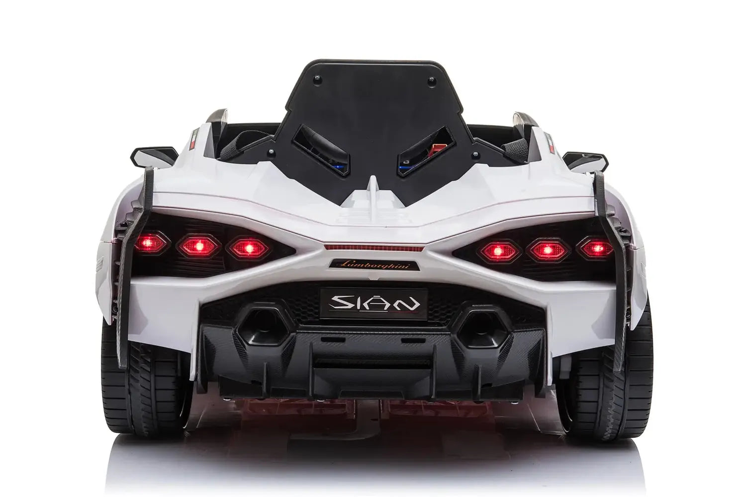 Licensed Lamborghini Sian 6V Kids Electric Ride-On Car with Remote, Opening Doors