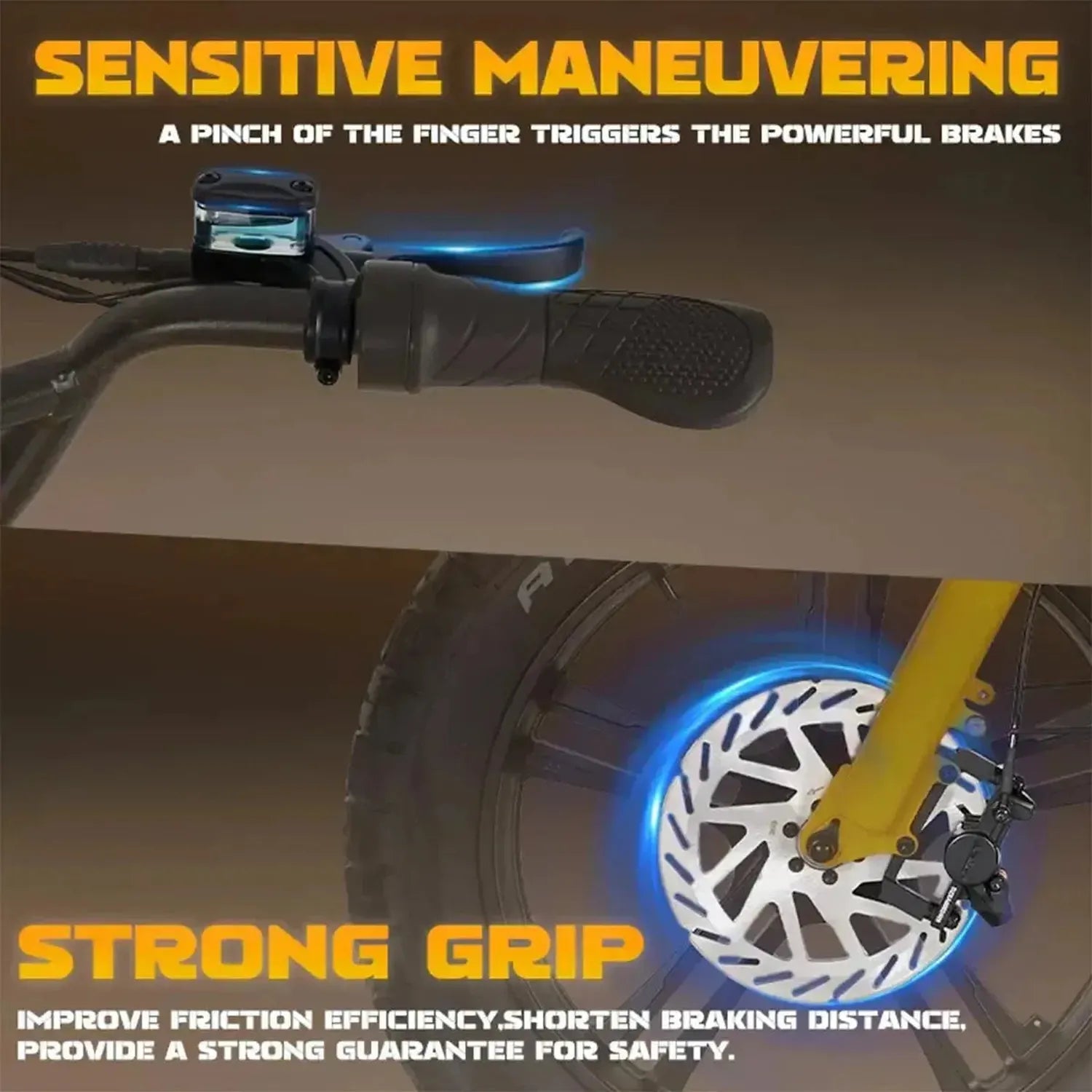 Mangosteen FT03 Electric Bike Fat Tyre Long Range with Hydraulic Brakes up to 50 Km/h
