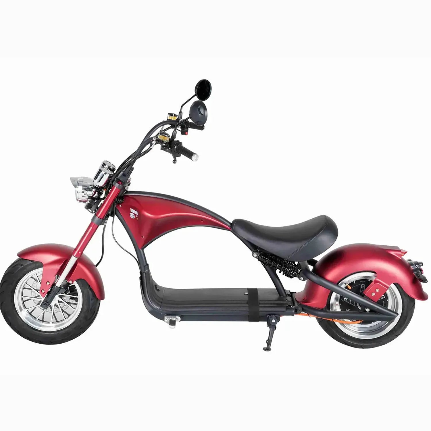 Mangosteen M1P Electric Bike Chopper Style Fat Tyre Cruiser up to 65 Km/h