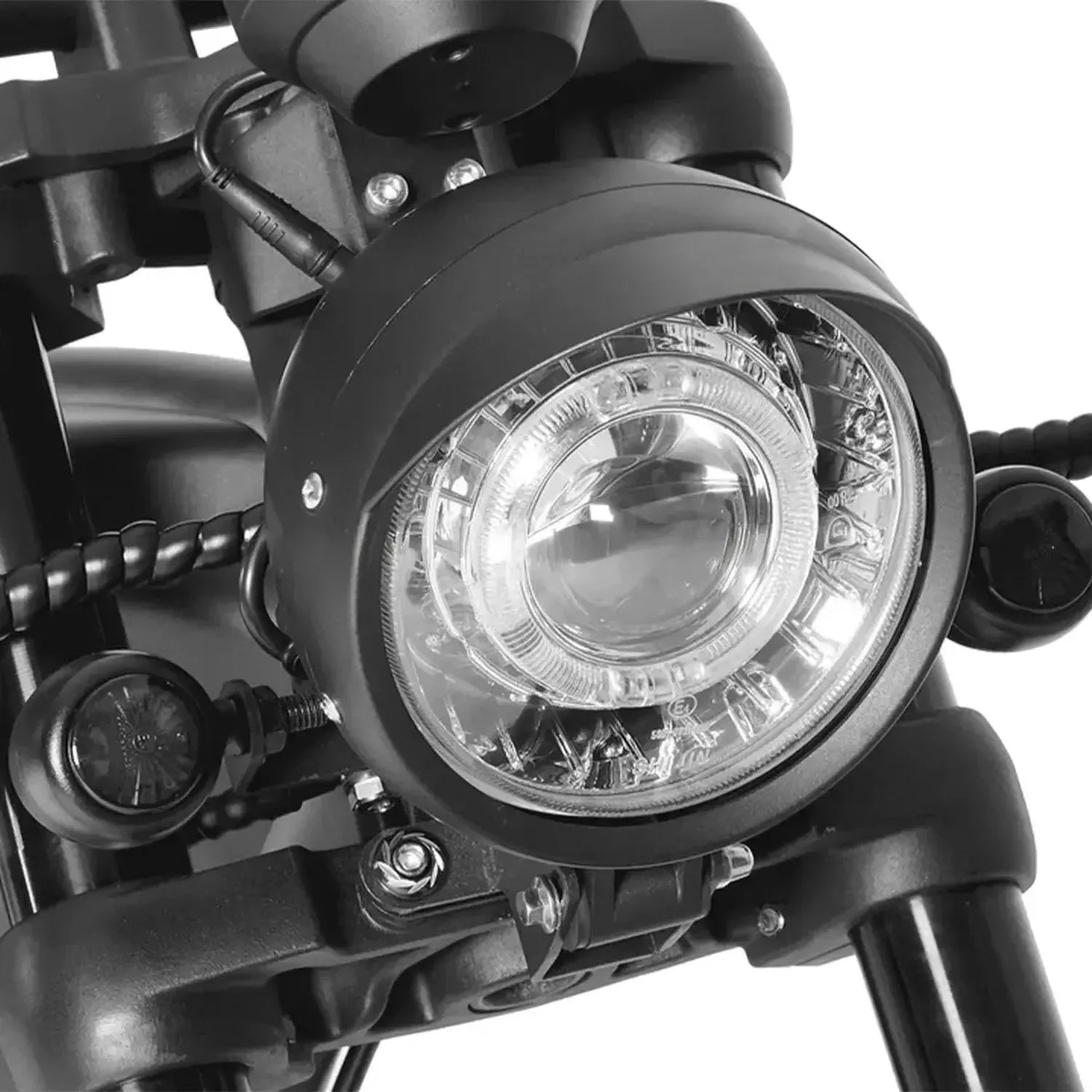 Mangosteen M1PS Knight Electric Bike Chopper Style Fat Tyre Cruiser up to 80 Km/h
