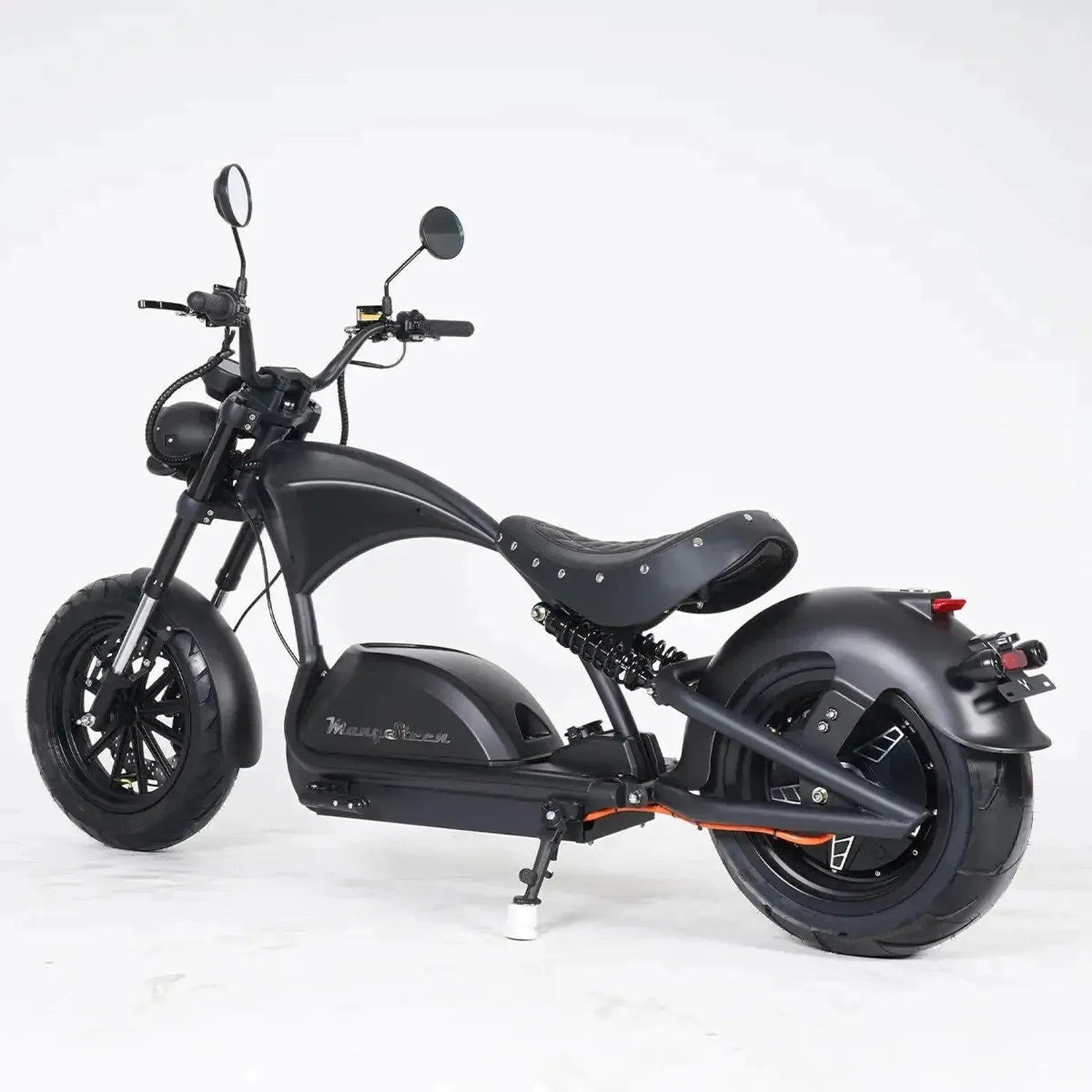 Mangosteen M1PS Knight Electric Bike Chopper Style Fat Tyre Cruiser up to 80 Km/h