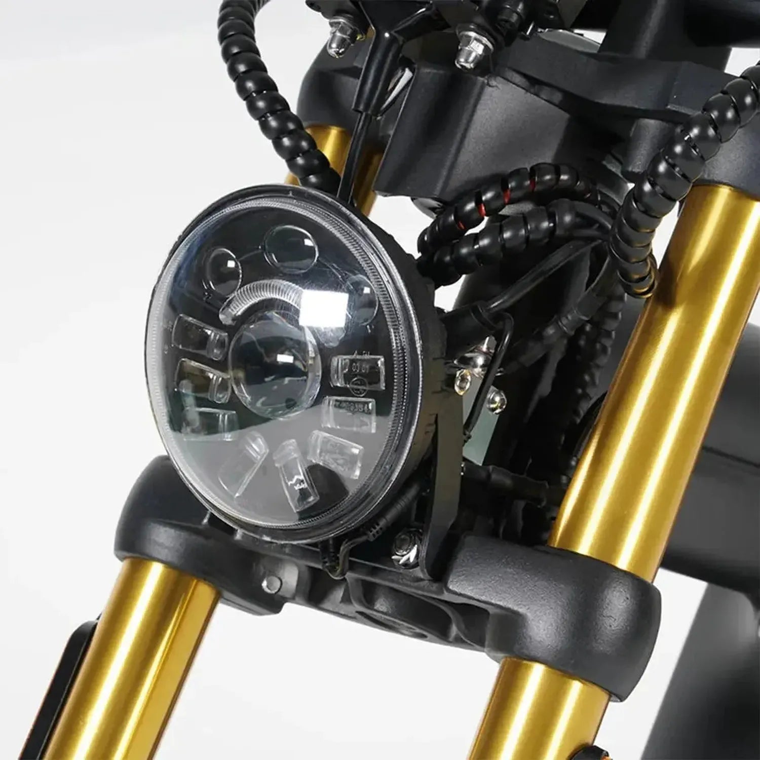 Mangosteen M8S Electric Bike Chopper Style Long Range Cruiser up to 80 Km/h
