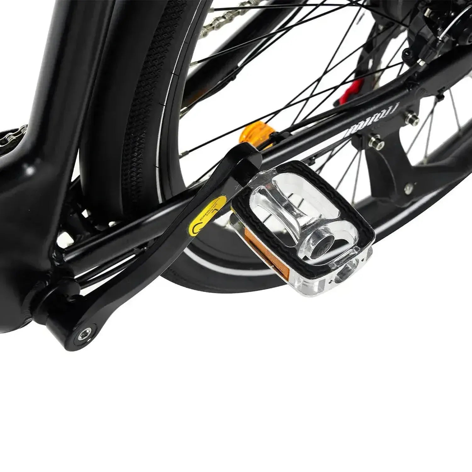 PIXAR City1 Electric Bike 700C Commuter with Rear Rack and LED Lights up to 32 Km/h