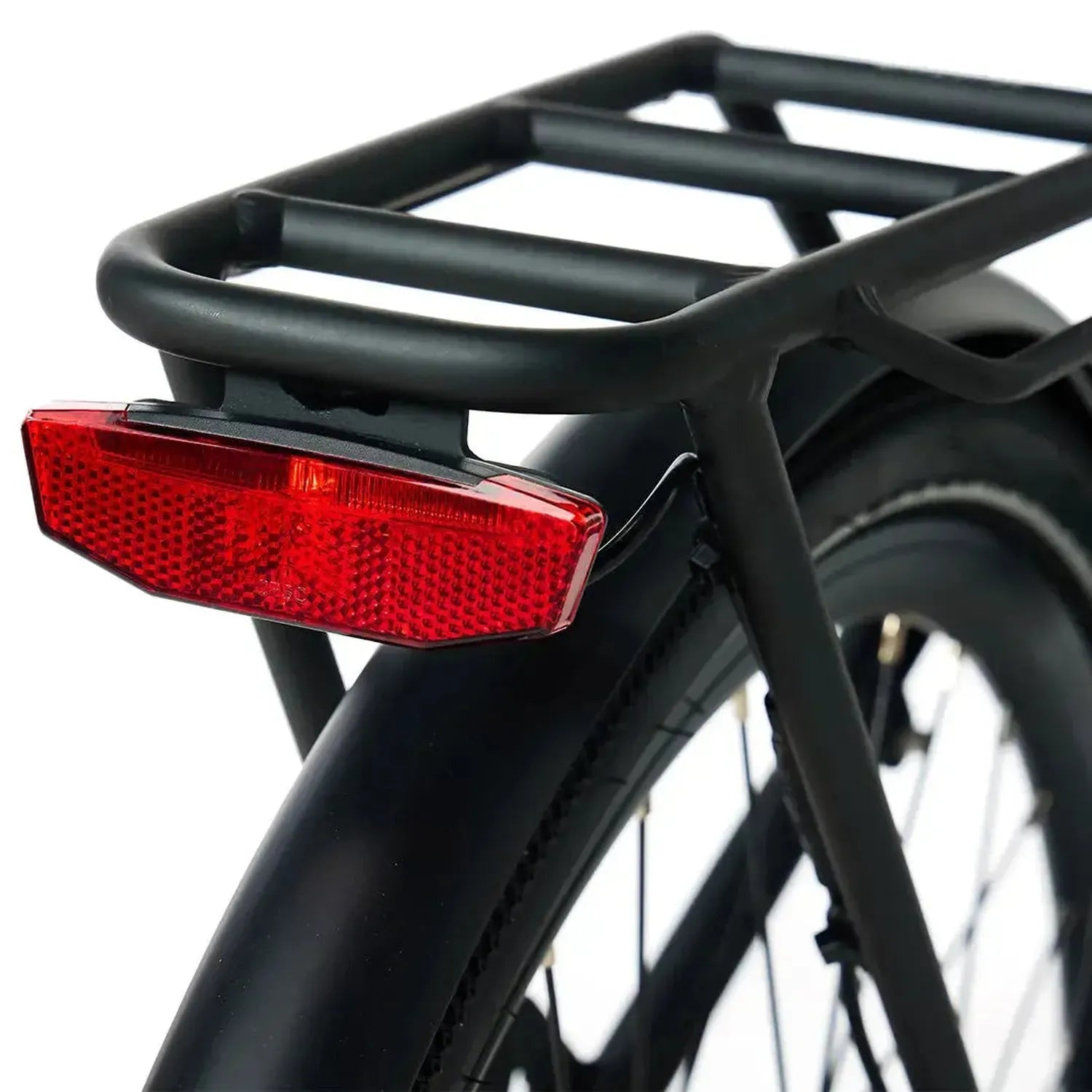 PIXAR City1 Electric Bike 700C Commuter with Rear Rack and LED Lights up to 32 Km/h
