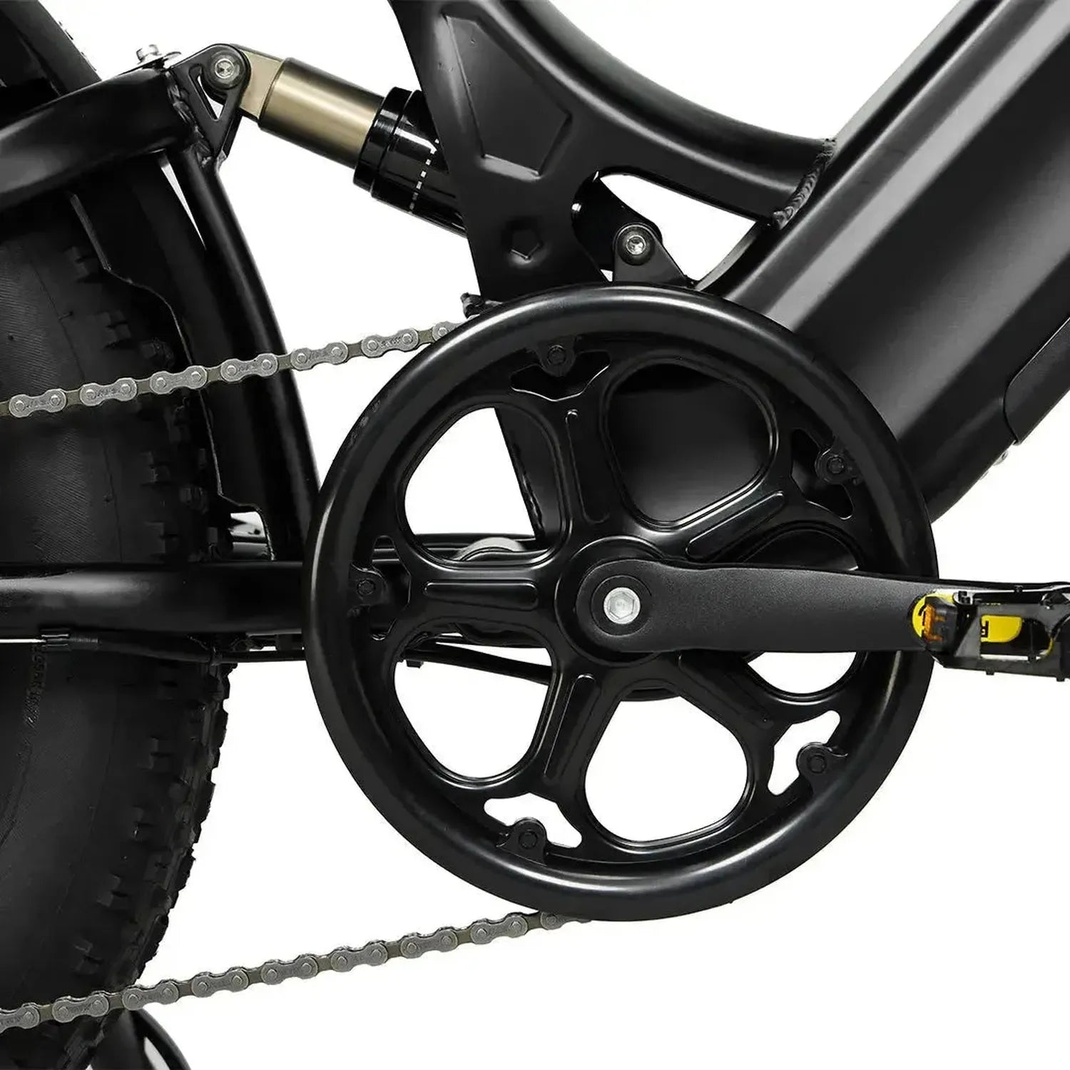 PIXAR Ride1 Electric Bike Fat Tyre with Suspension and LED Lights up to 32 Km/h
