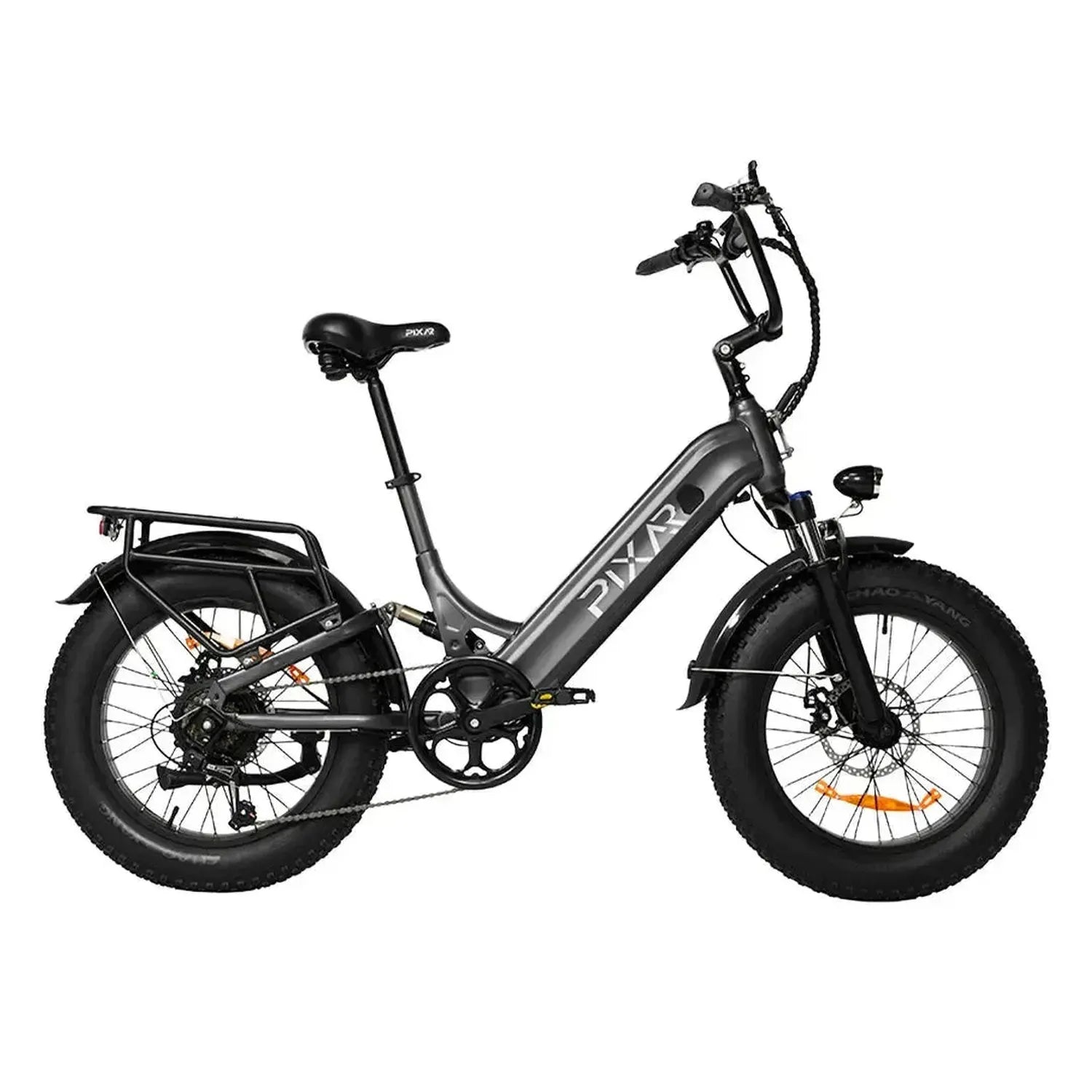 PIXAR Ride1 Electric Bike Fat Tyre with Suspension and LED Lights up to 32 Km/h