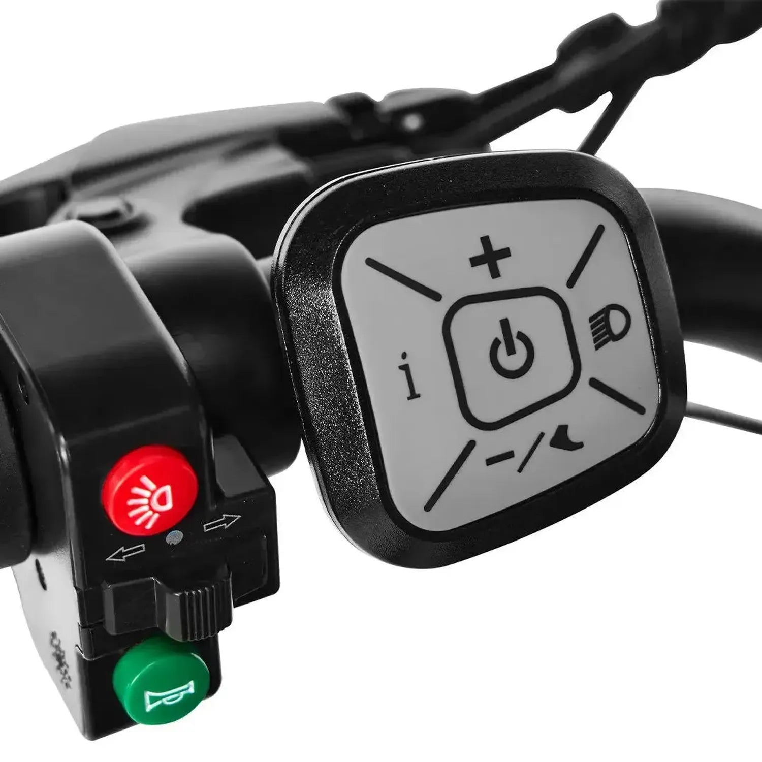 PIXAR SuperV Electric Bike Fat Tyre with Rear Rack and LED Lights up to 32 Km/h