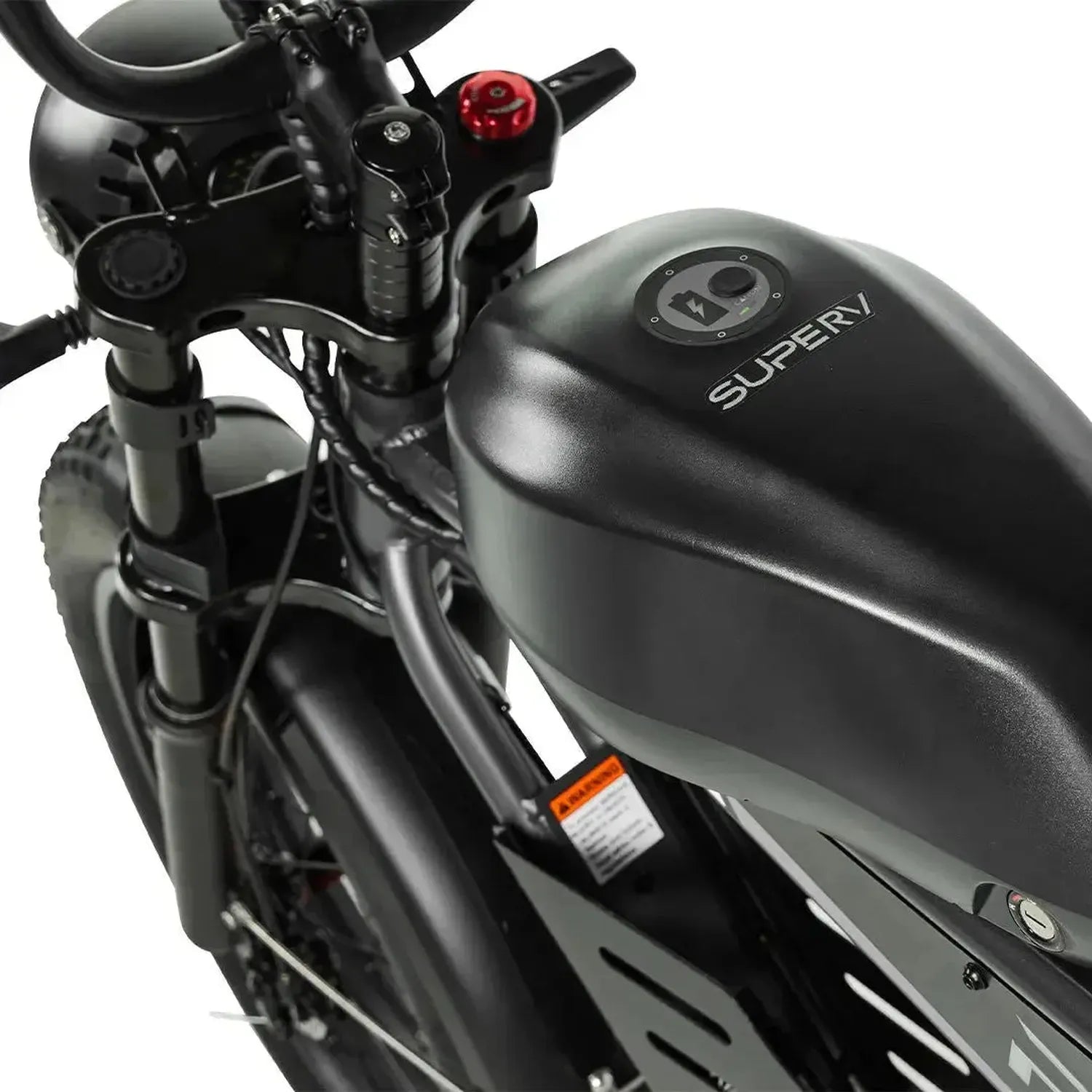 PIXAR SuperV Electric Bike Fat Tyre with Rear Rack and LED Lights up to 32 Km/h