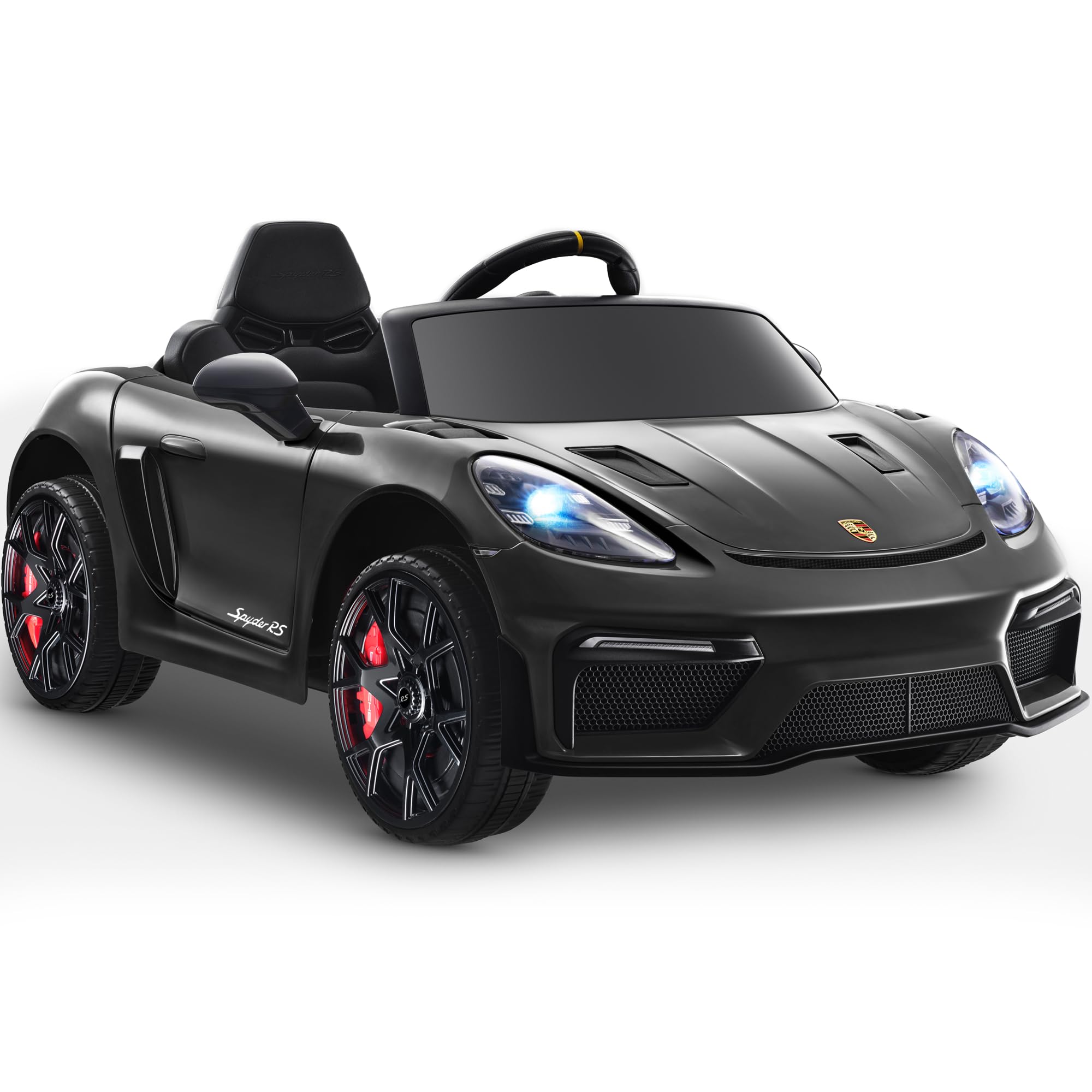 Porsche 718 Kids Ride On Car 12V – Remote Control, Lights & Music