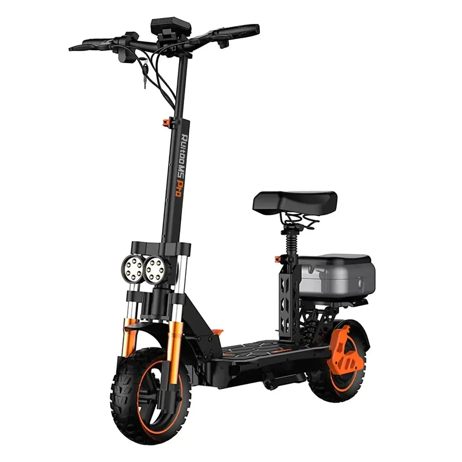 Ruitoo M5 Pro Electric Scooter Long Range Foldable with Suspension up to 55 Km/h