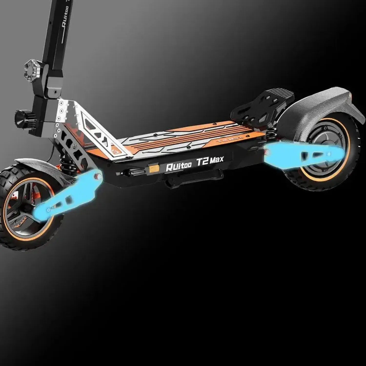 Ruitoo T2 Max Electric Scooter Long Range Foldable with Suspension up to 50 Km/h