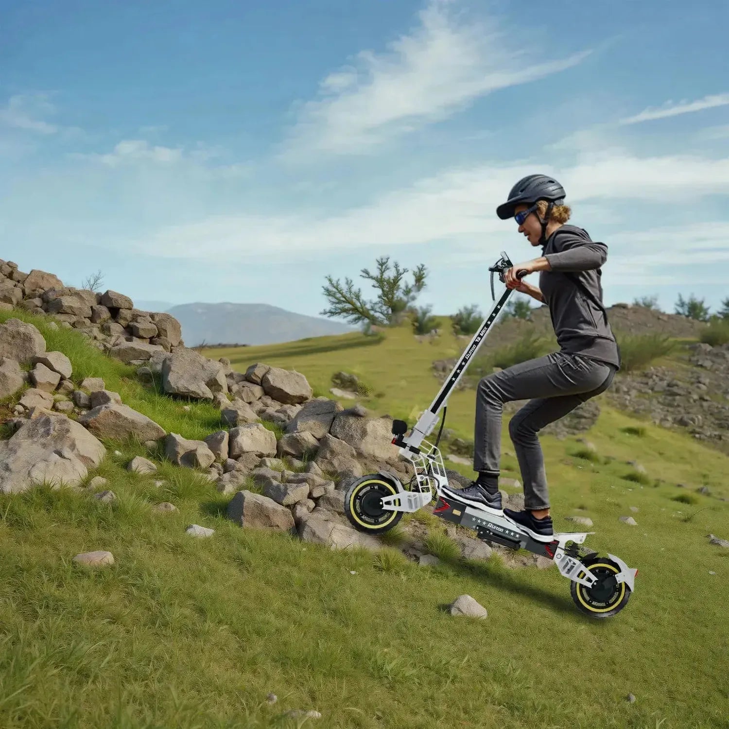 Ruitoo T3 Max Electric Scooter Long Range Off Road with Suspension up to 75 Km/h