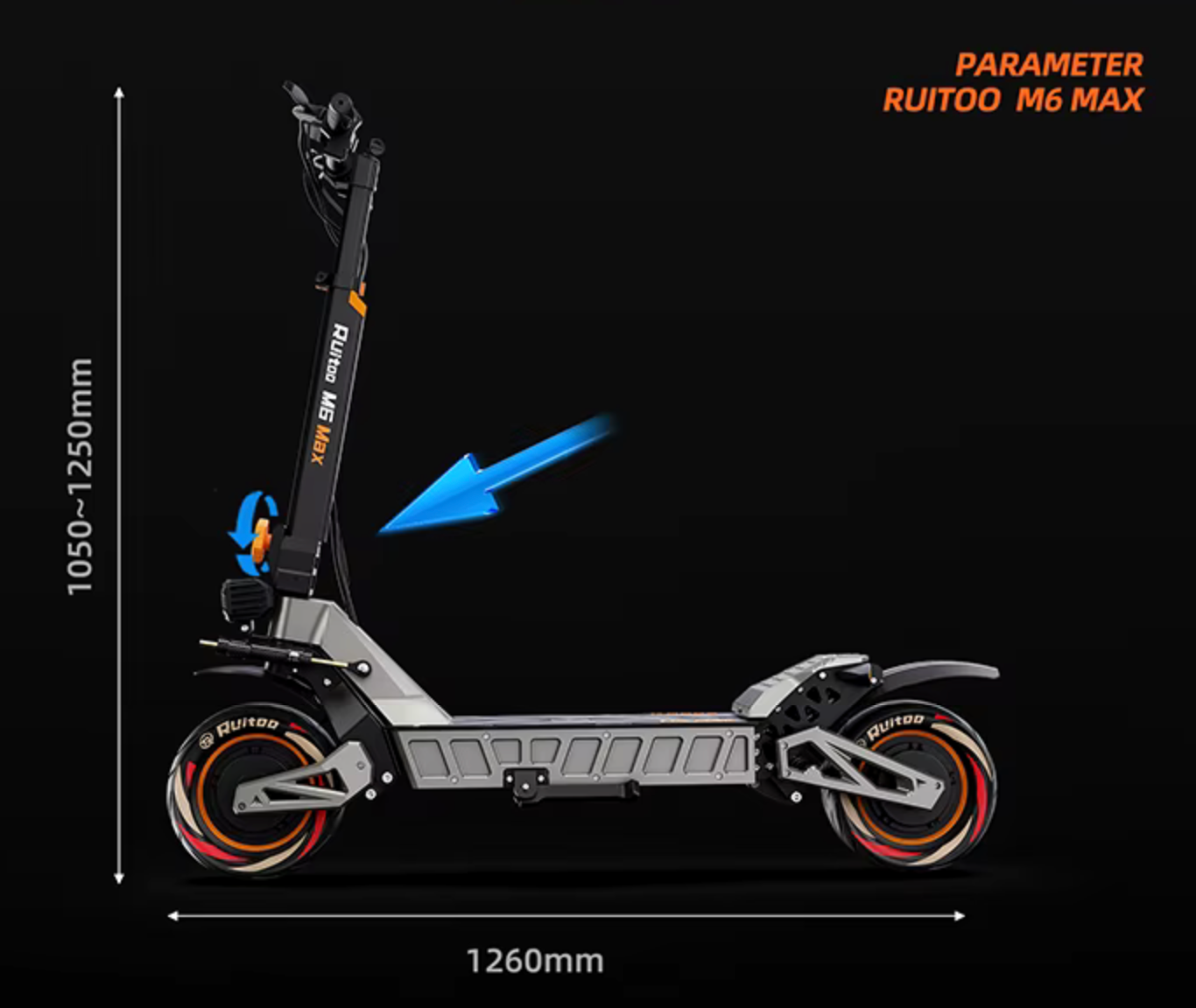 Ruitoo M6 Max Electric Scooter