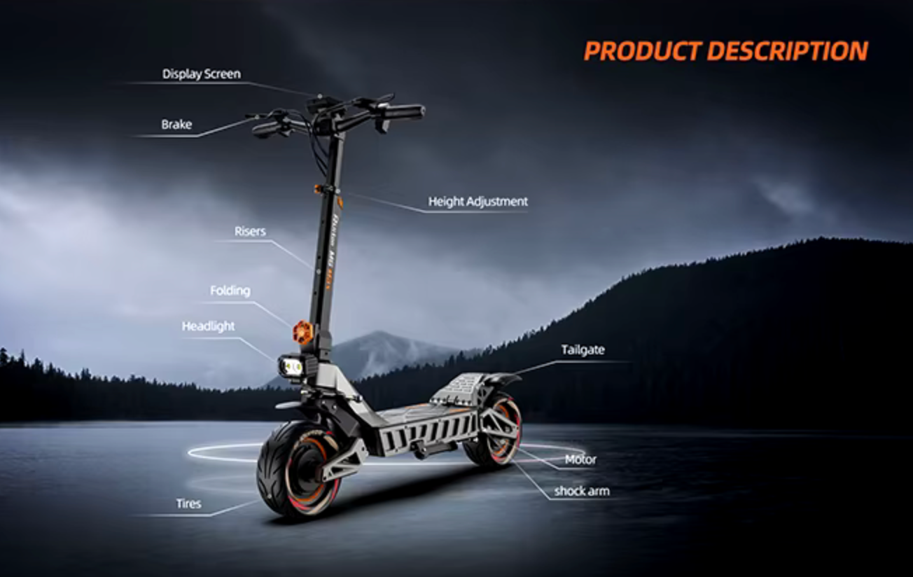 Ruitoo M6 Max Electric Scooter